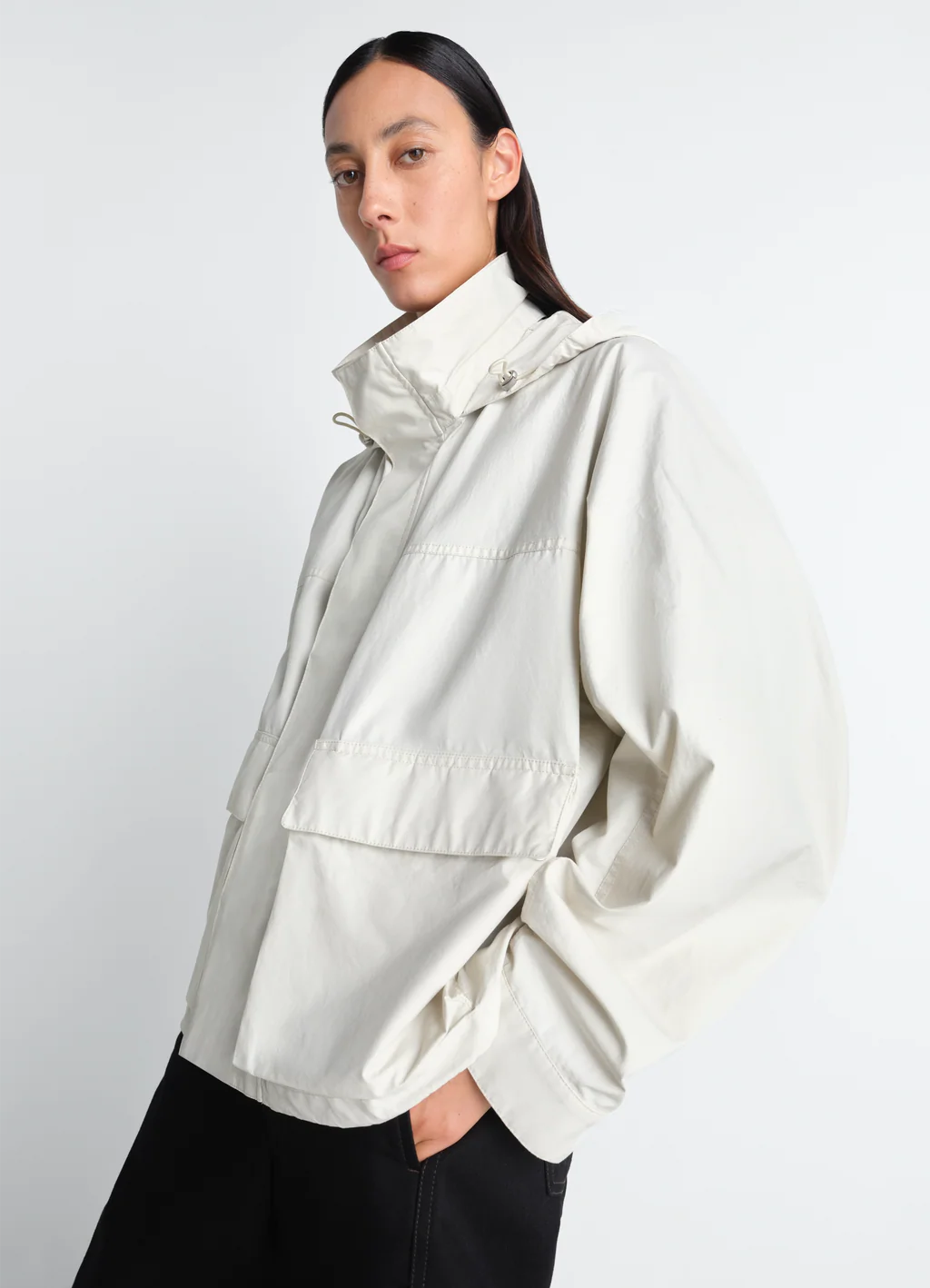 LEMAIRE | SHORT RAIN PARKA IN VENTILE® COTTON | $2,100.00 CAD