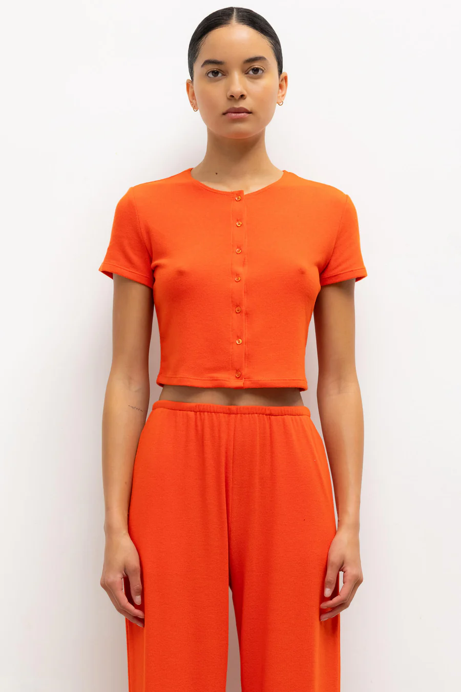 Lauren Short Sleeve Cardigan | $205.00 CAD