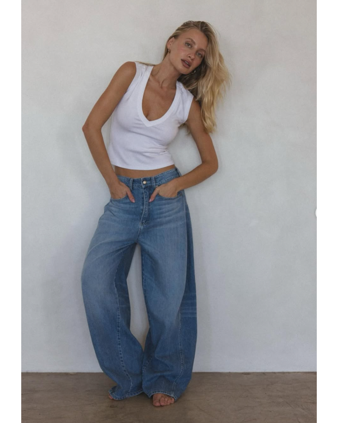 Monroe Denim and Faye Tank | Made to Order