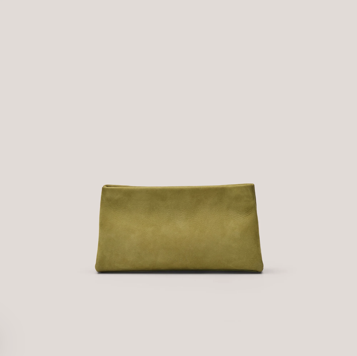 Luna Clutch | Nubuck Olive | $290.00 CAD 