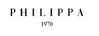 Text reading 'PHILIPPA 1970' in black font on a white background.