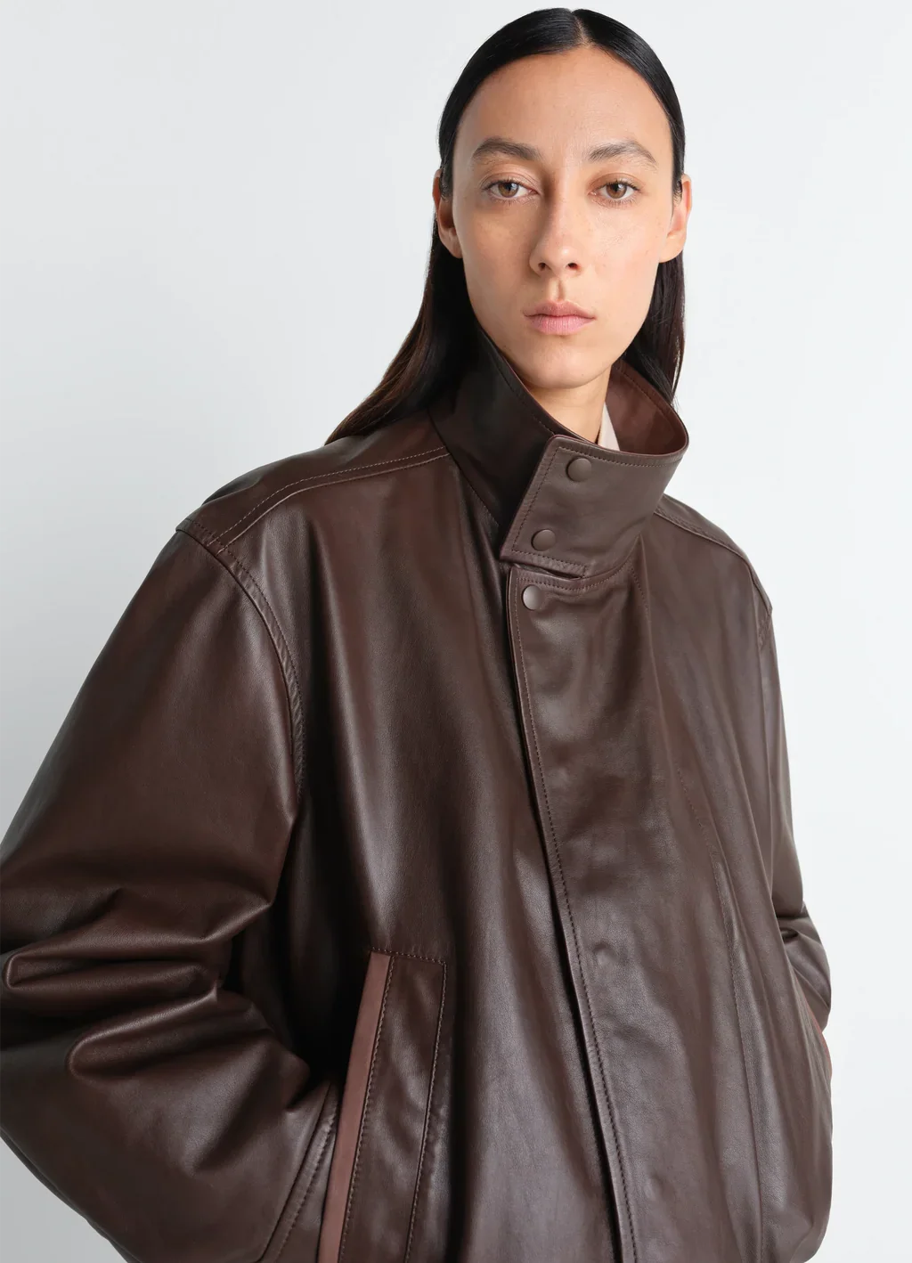 LEMAIRE | SOFT LEATHER BLOUSON IN LEATHER | $4,300.00 CAD