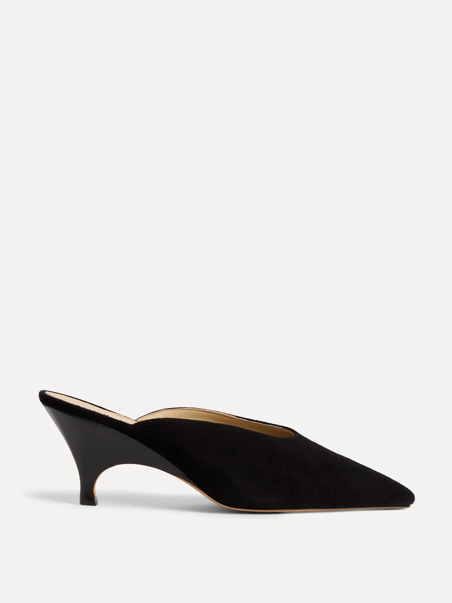 Petra Mule | Black Suede | $955.00 CAD