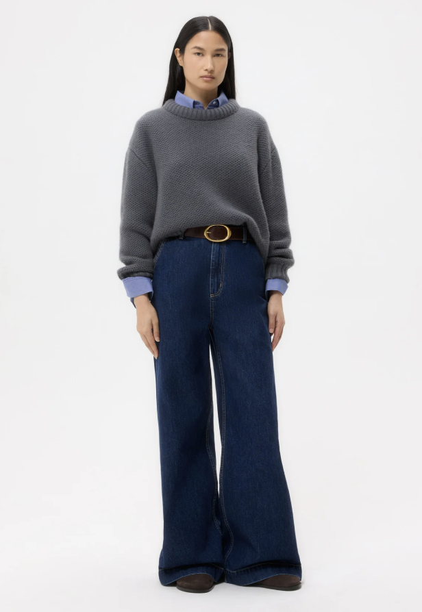 Waffle Thermal in Cashmere | Flat charcoal | $925.00 CAD
