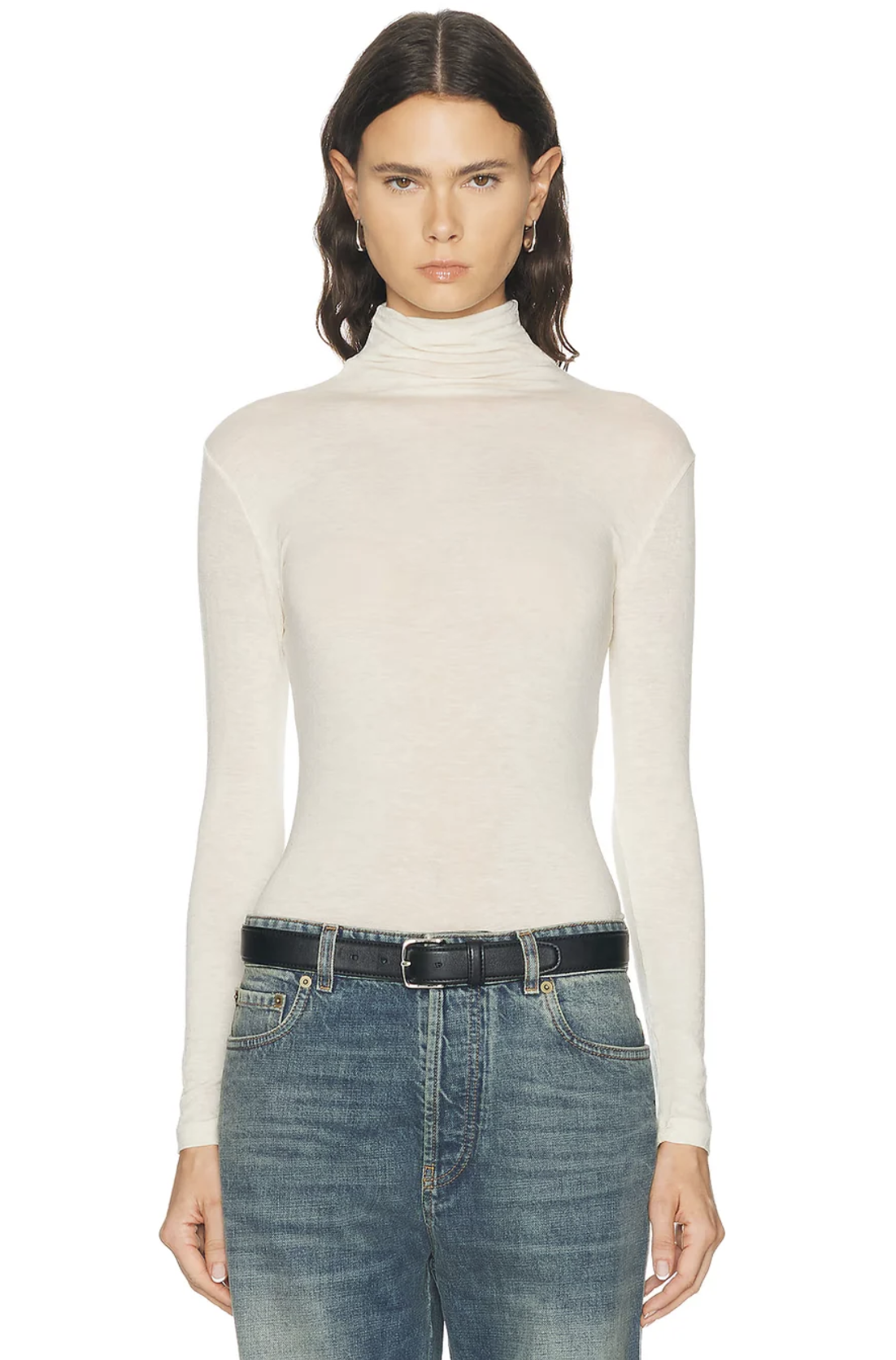 Lightweight Cashmere Turtleneck | $317.94 CAD