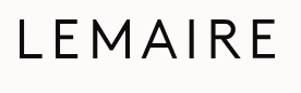 The word 'LEMAIRE' displayed in black uppercase letters on a white background.