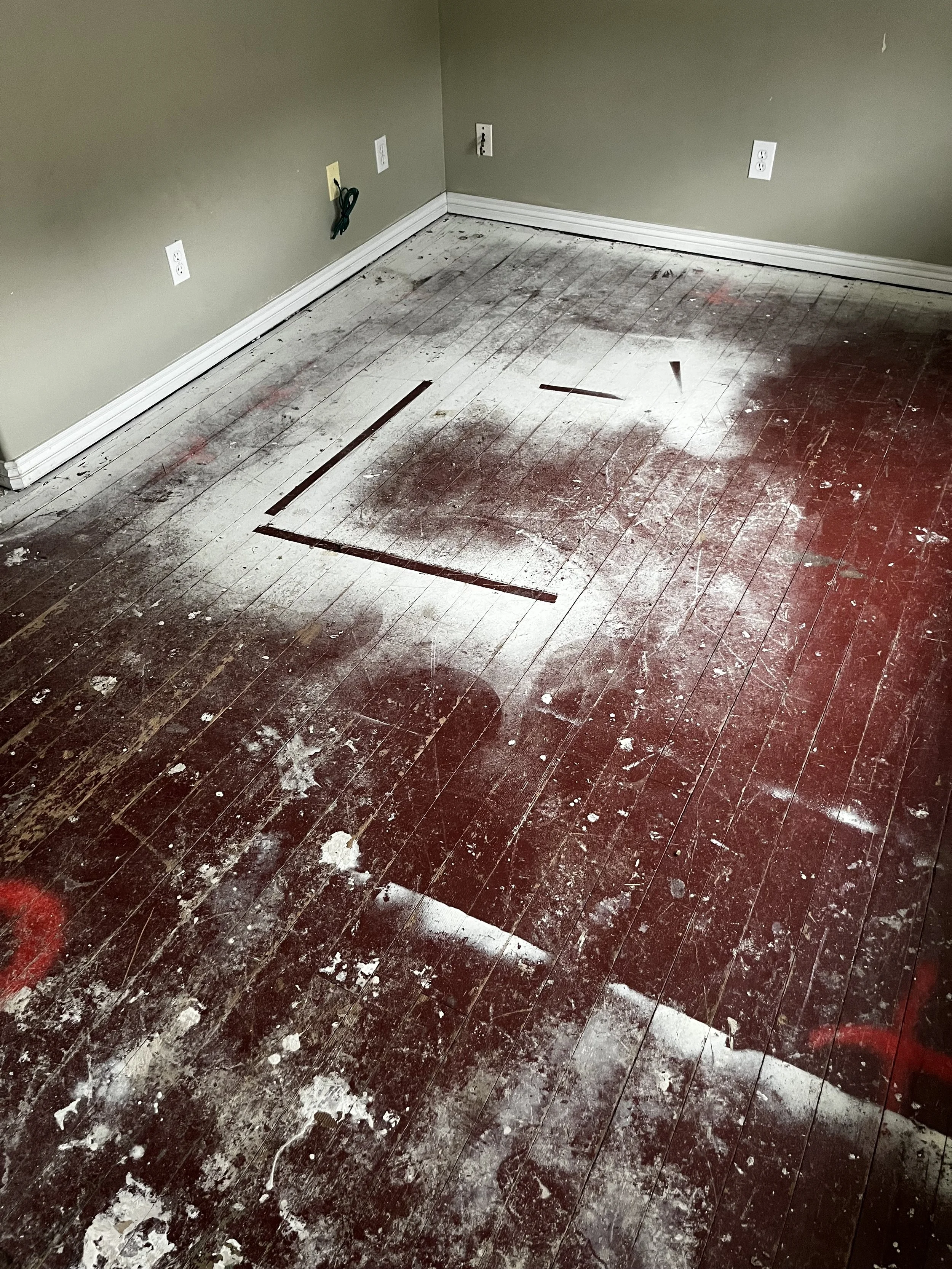 Painted Hardwood Floors: Why We Sometimes Recommend Hitting Pause
