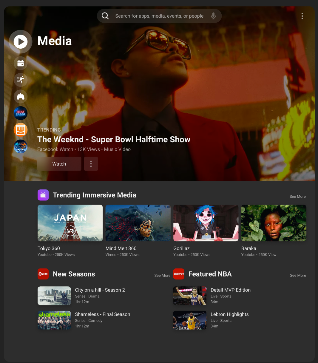 Media use case