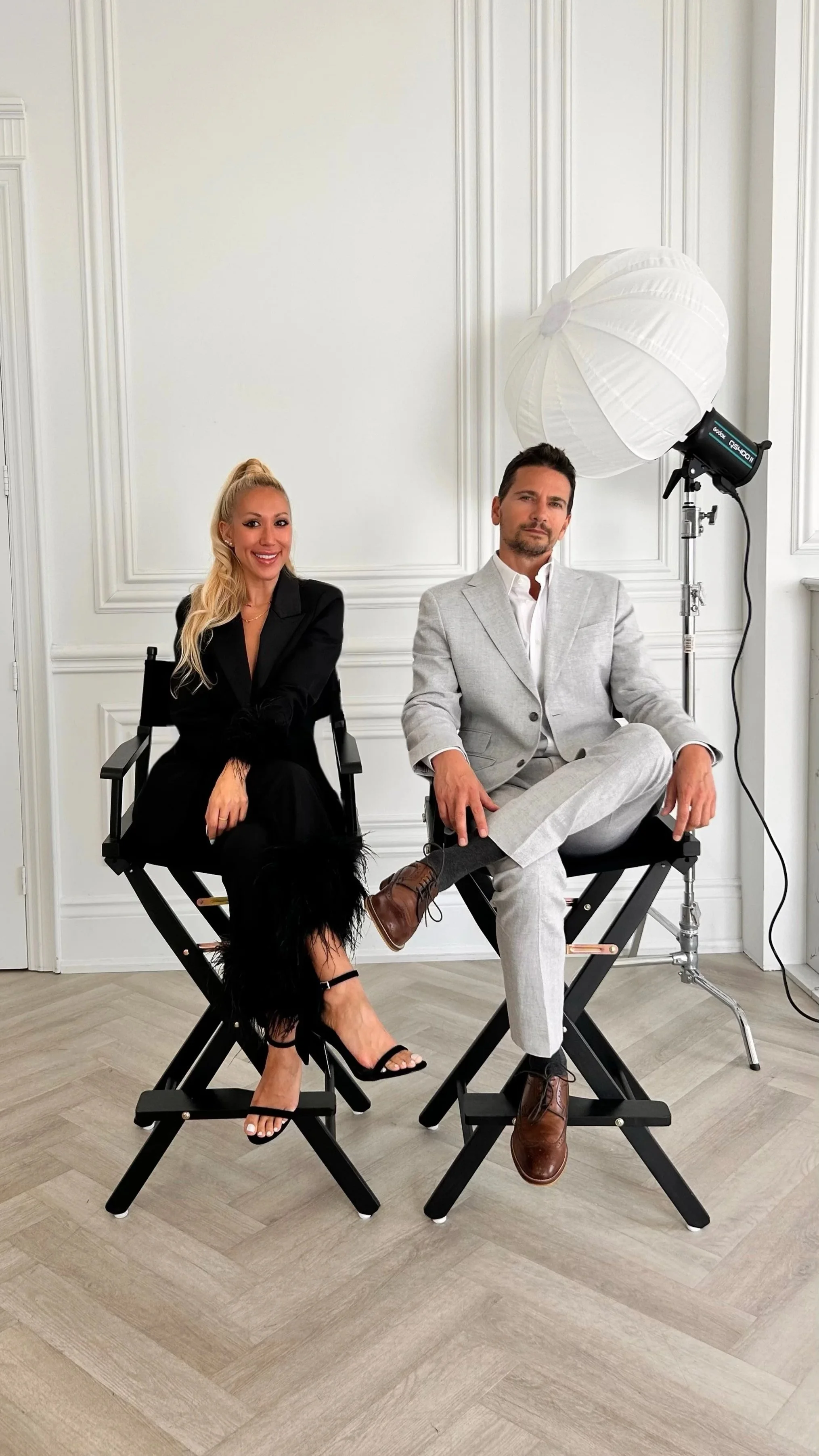 Founders Janice Ronan and Boris Paisley of Paisley Ronan PR boutique public relations firm specializing in quiet luxury and premium brand communication