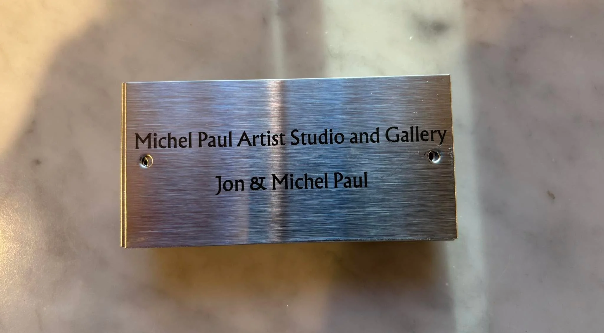 Plaques for the thirty trees are all done. Shoutout to my very talented engraver, Mike Tobias, at Hannah Manufacturing. Mike always makes sure the engraving he does is top notch. If you need quality laser engraving, give him a call. When not working