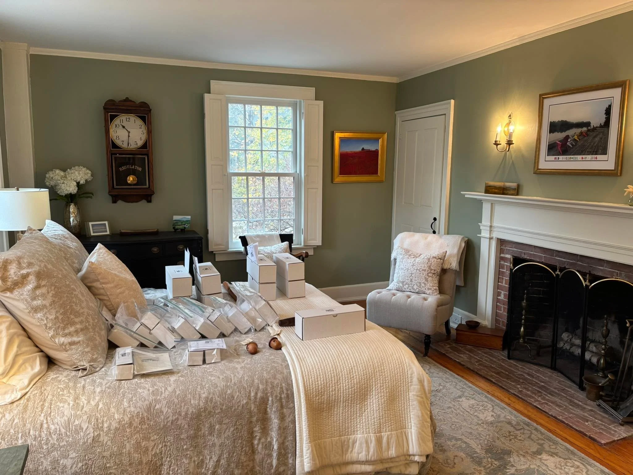 Did I ever mention I have a very patient and understanding wife.  When the spare bedroom becomes the packing and shipping department!