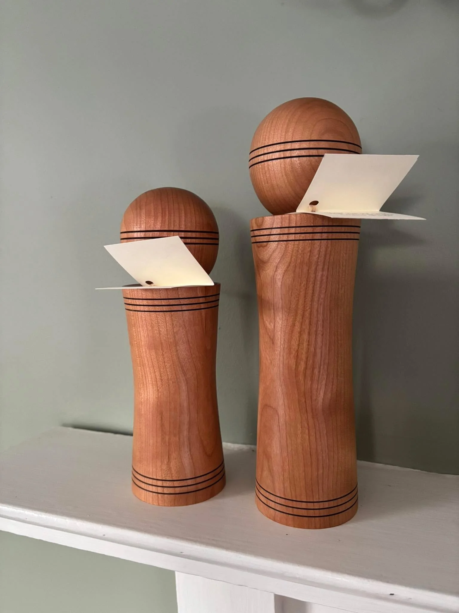 And the last two grinder mills for 2025 are complete. Hit me up in the new year if you would like to purchase a set. Engraving available upon request.

Thanks