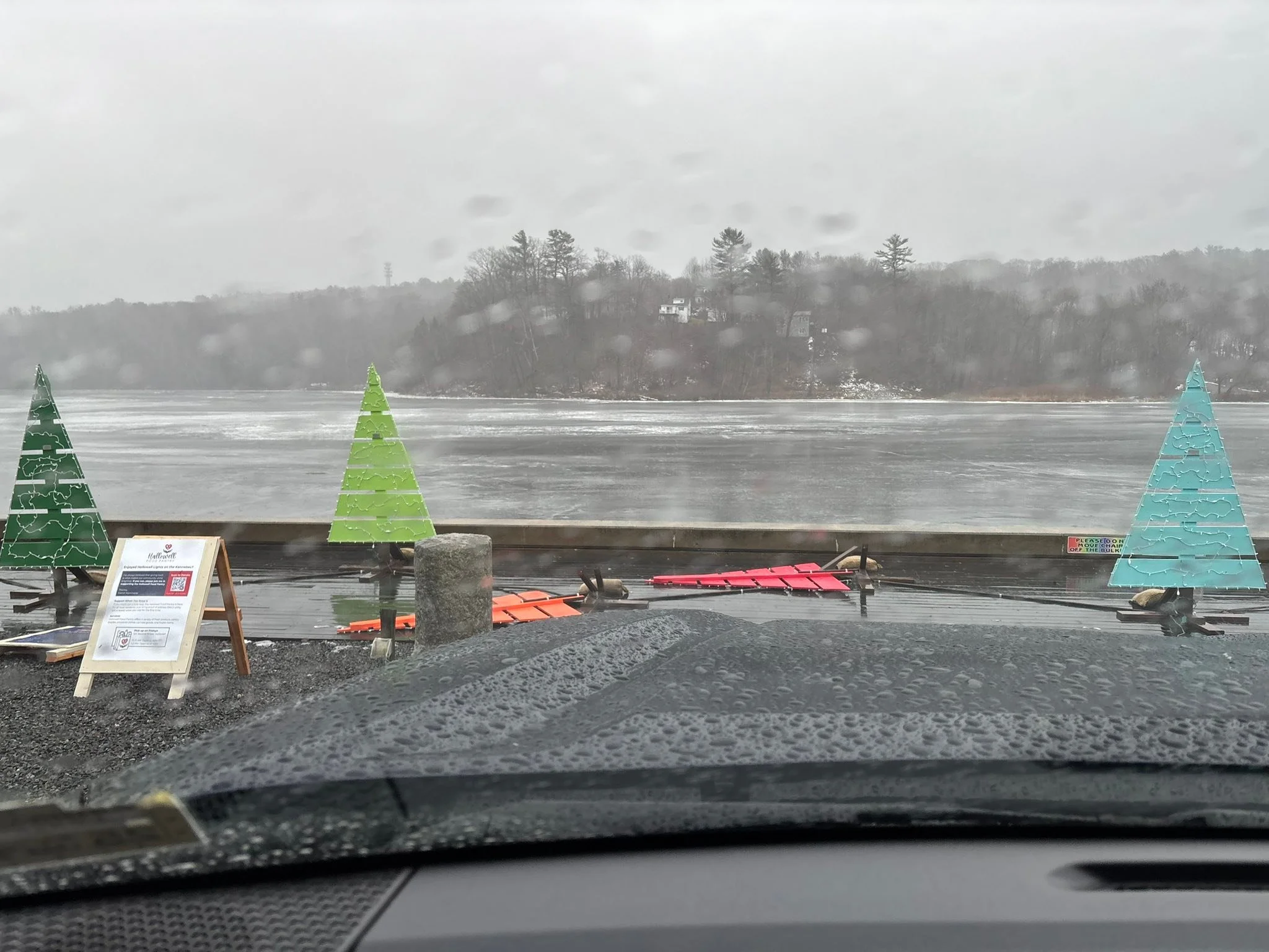 This windstorm has not been kind to the bulkhead trees. Once the winds die down by tomorrow, I will be back to make repairs. At least we didn&rsquo;t flood!