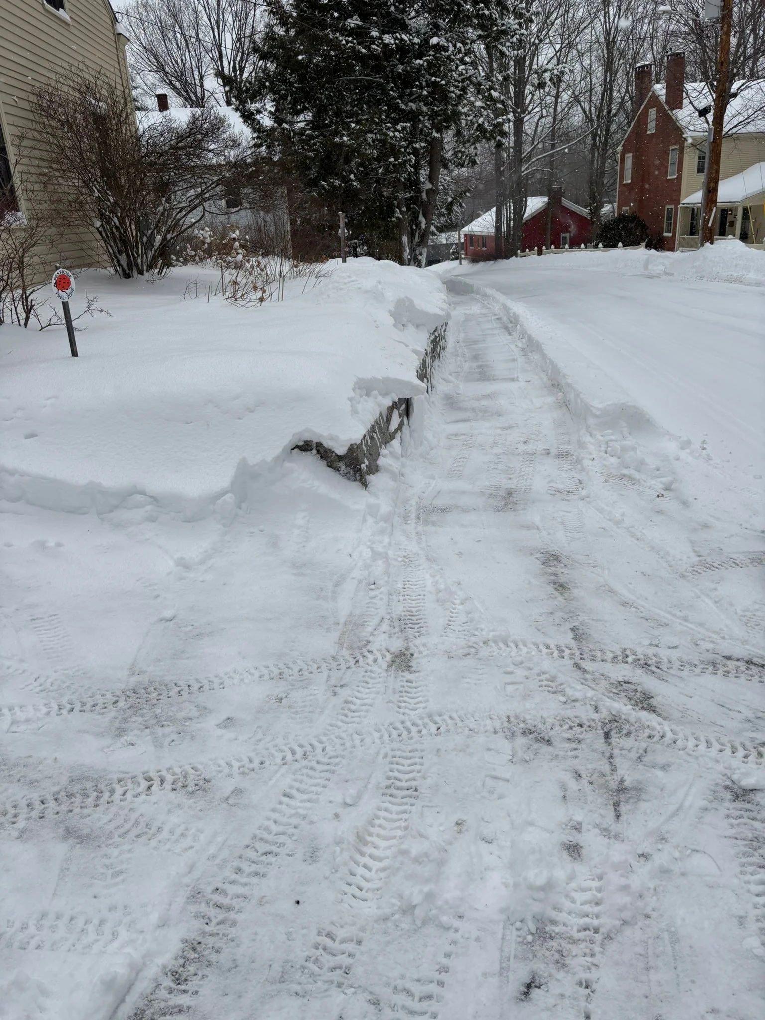 Working on my portfolio so hopefully, some day, I will get hired by HPW to drive the sidewalk clearing machine. A man&rsquo;s gotta have dreams!!!