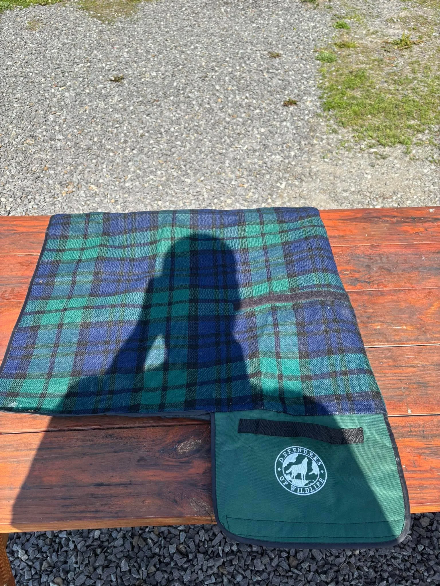 If you are missing this, it is down by the chairs at the waterfront.