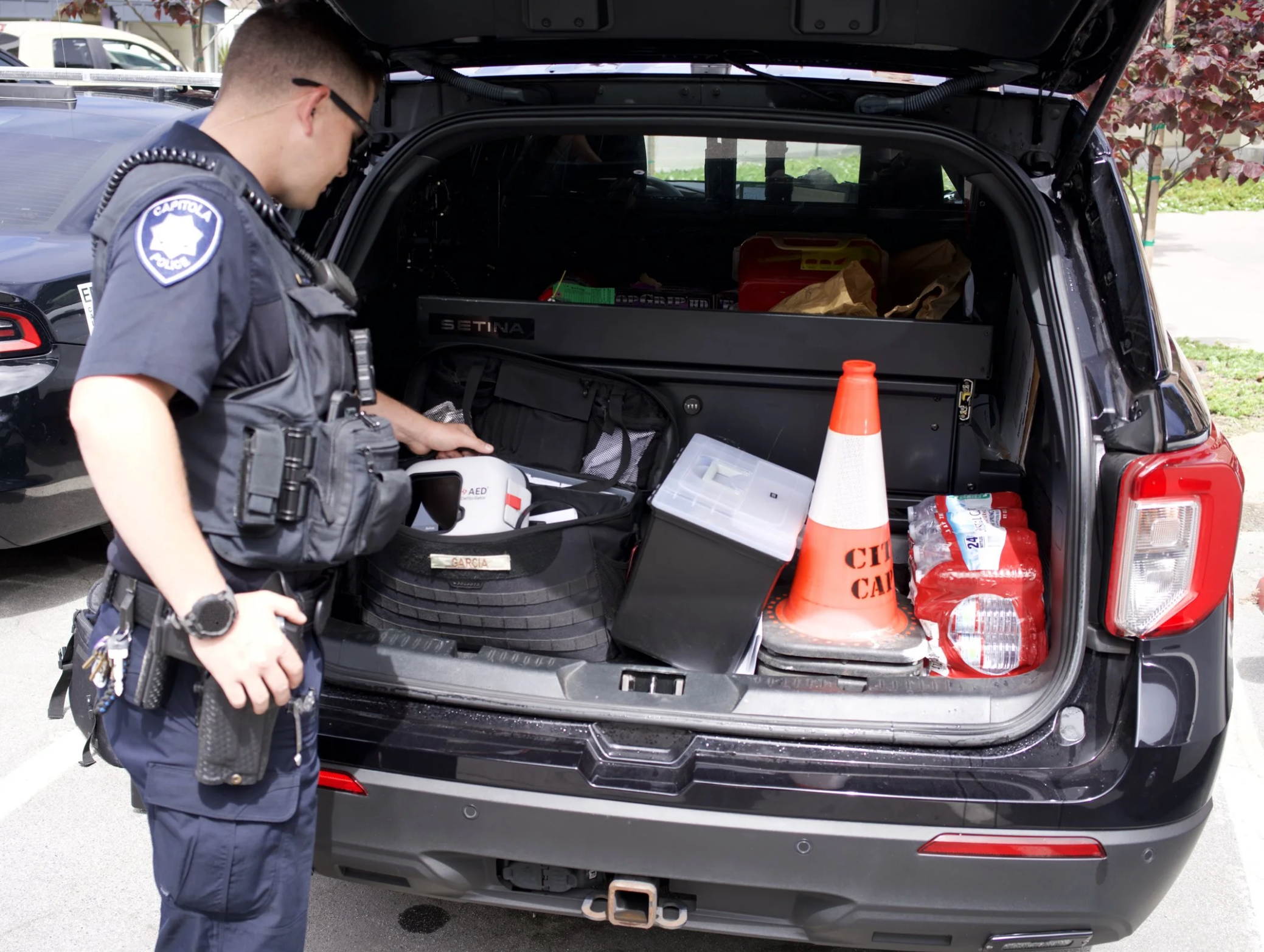 Capitola Police Department Equips Entire Patrol Fleet with Life-Saving Defibrillators