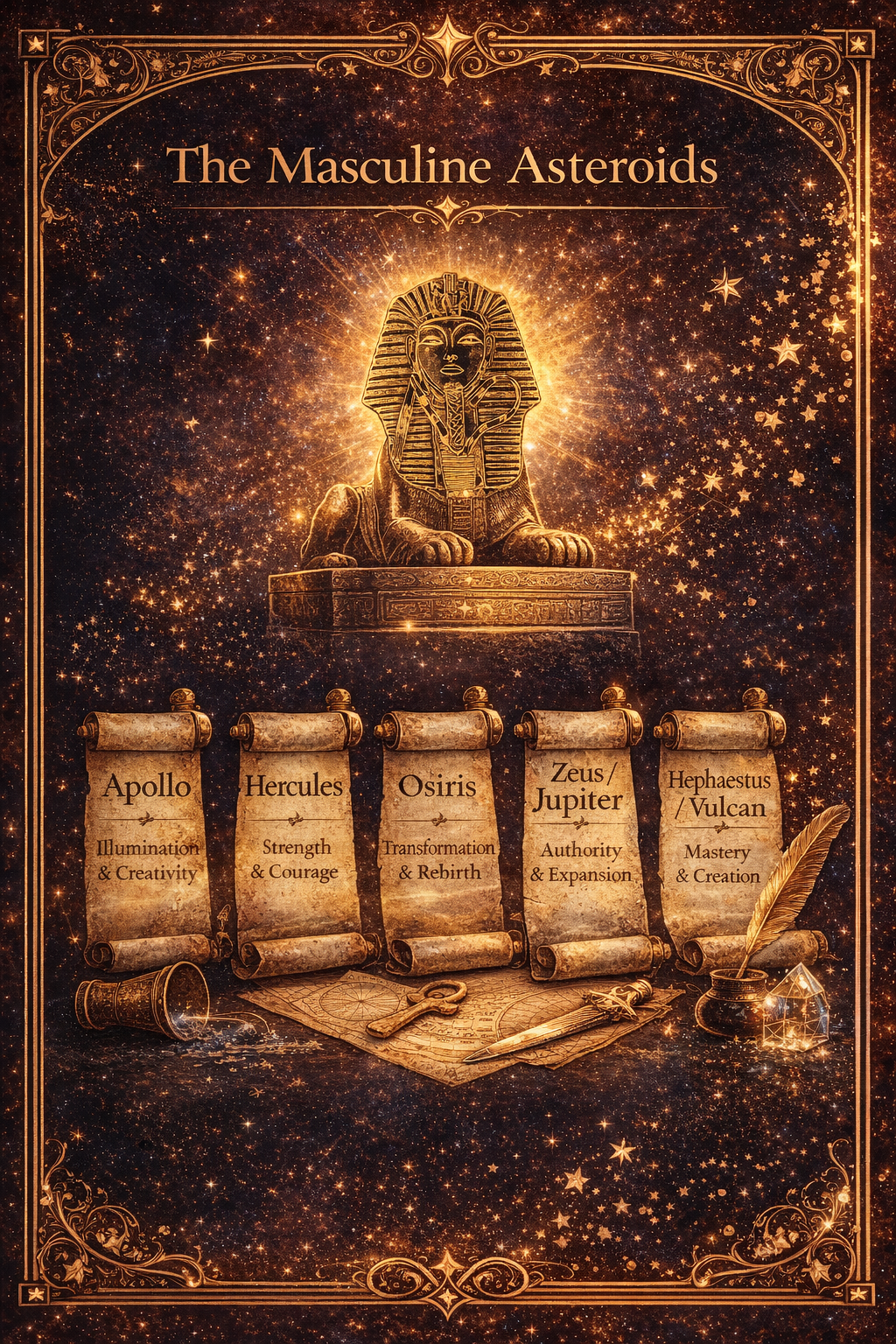 Masculine Asteroid Report