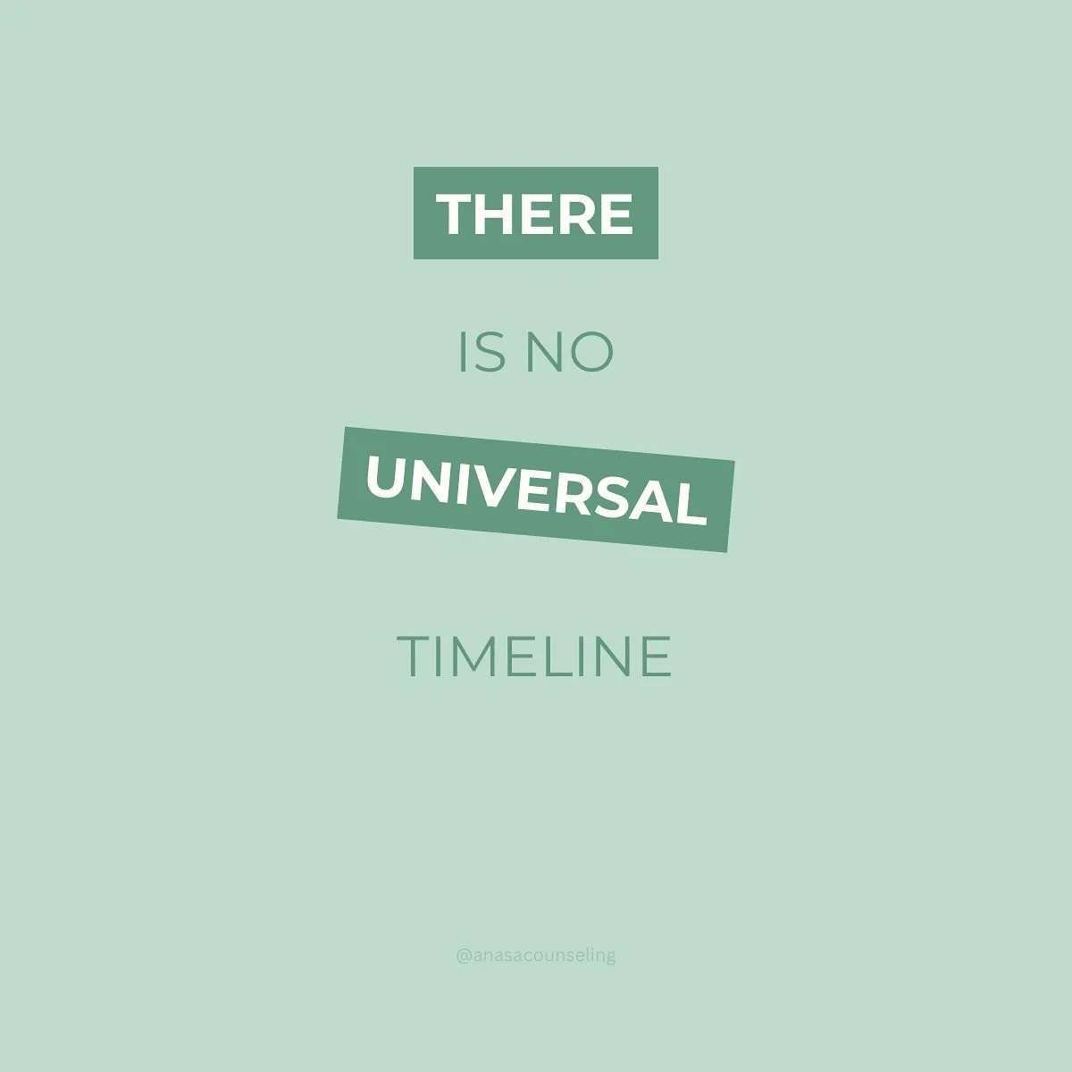 There&rsquo;s no universal timeline for success, relationships, or fulfillment.
Pressure comes from comparison&mdash;not truth.

Somewhere along the way, we were taught that life is supposed to happen in a neat, predictable order.
The right job by th