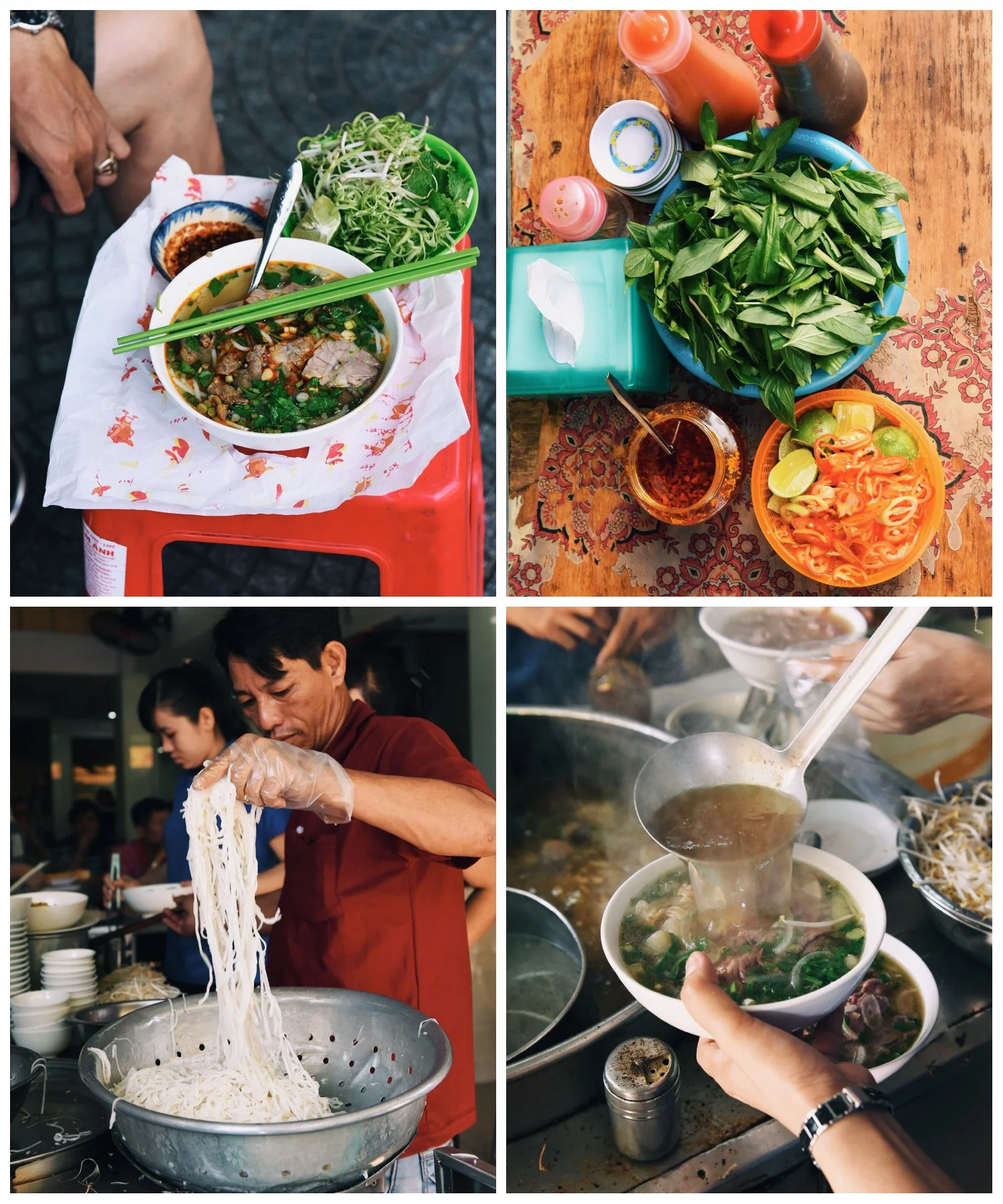 Phở noodle soup, Ho Chi Minh City, Vietnam – traditional Vietnamese food