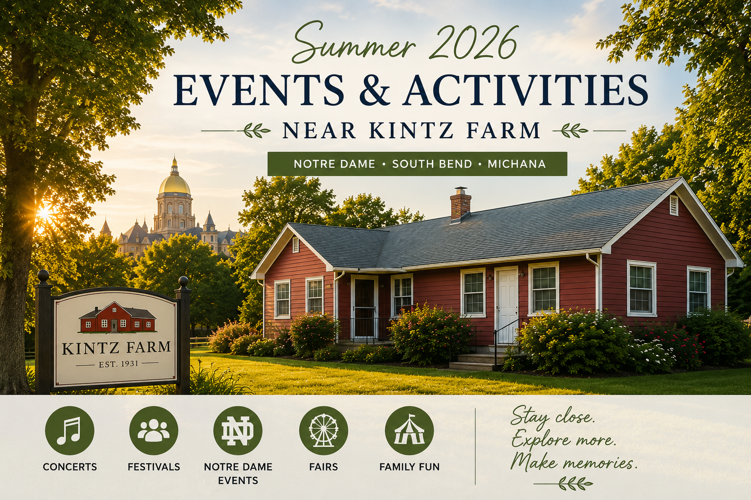 Summer Fun Near KINTZ Farm