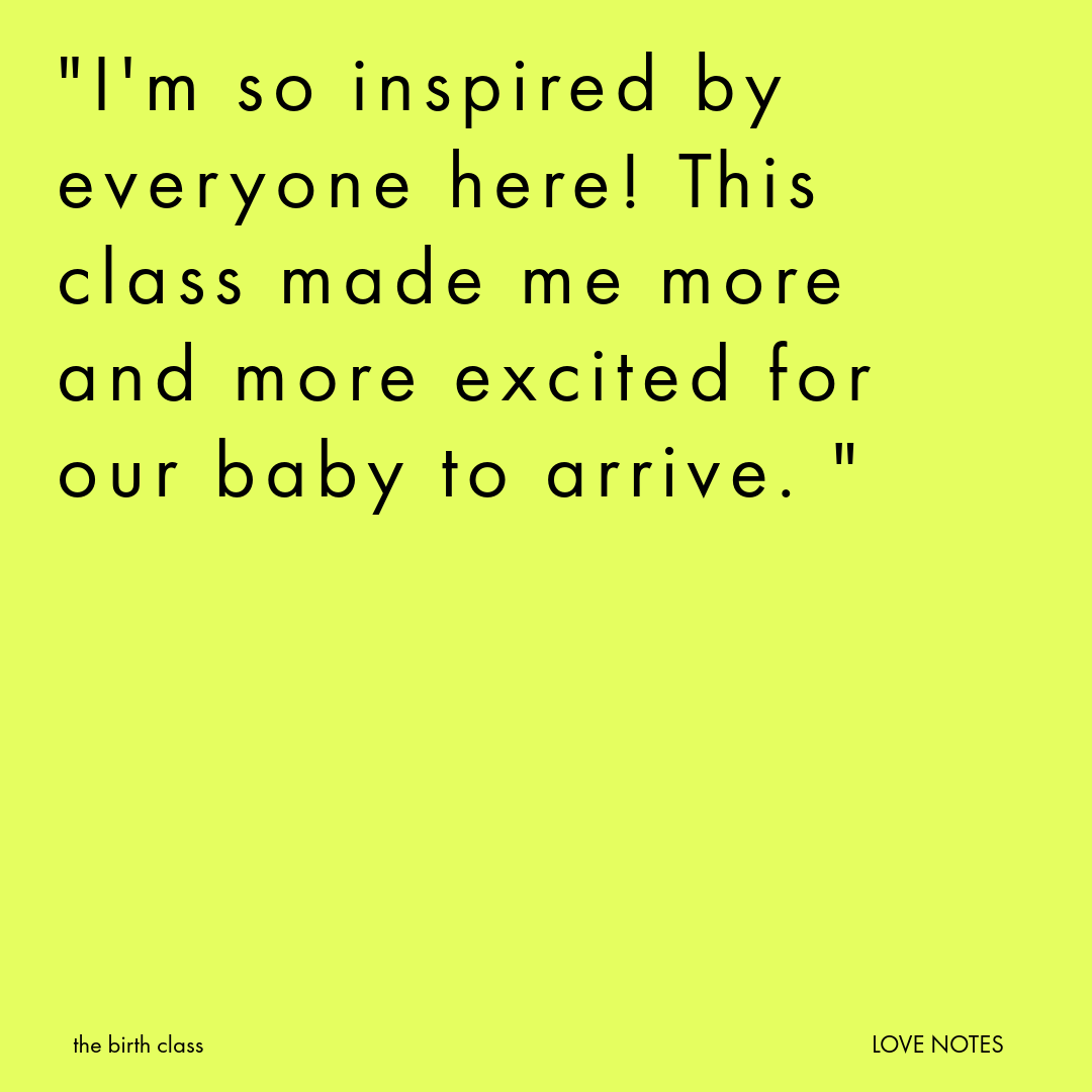 birth class online