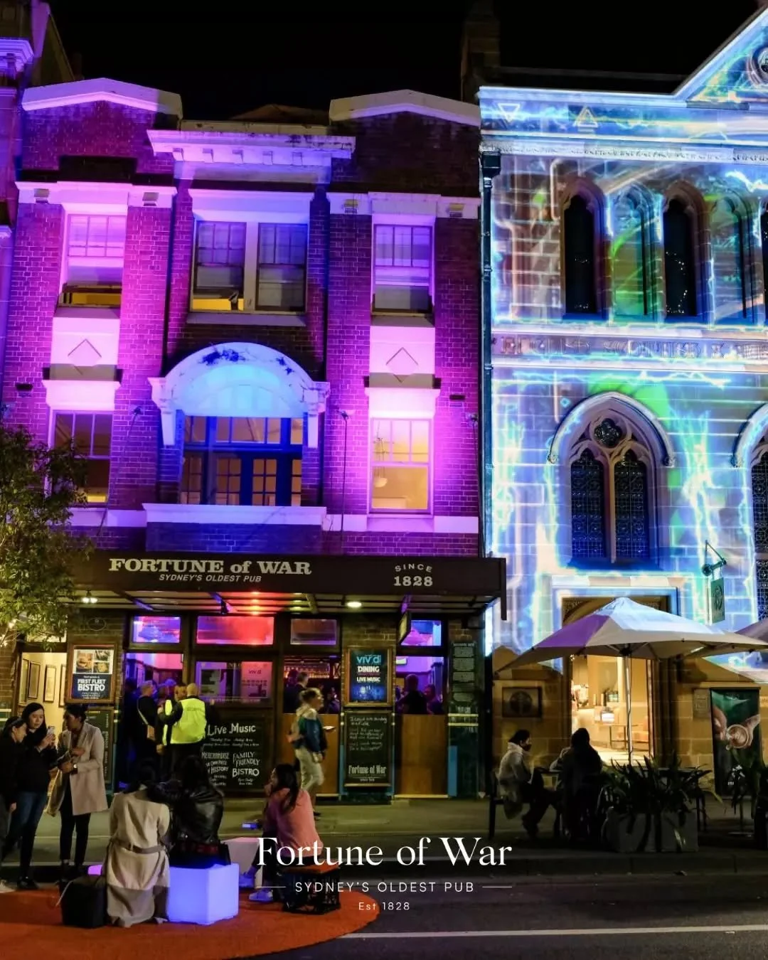 Vivid kicks off Friday night, and lucky for you, we&rsquo;re right in the thick of it! Start your night with a  hearty feed, a cold drink and then off you go to chase the lights 🎆