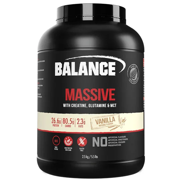 Balance Massive Mass gainer 5.5lbs (Vanilla)