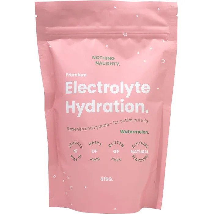 Nothing Naughty Electrolyte Hydration Powder 515g (Watermelon)