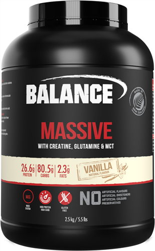 Balance Massive Mass gainer 5.5lbs (Vanilla)