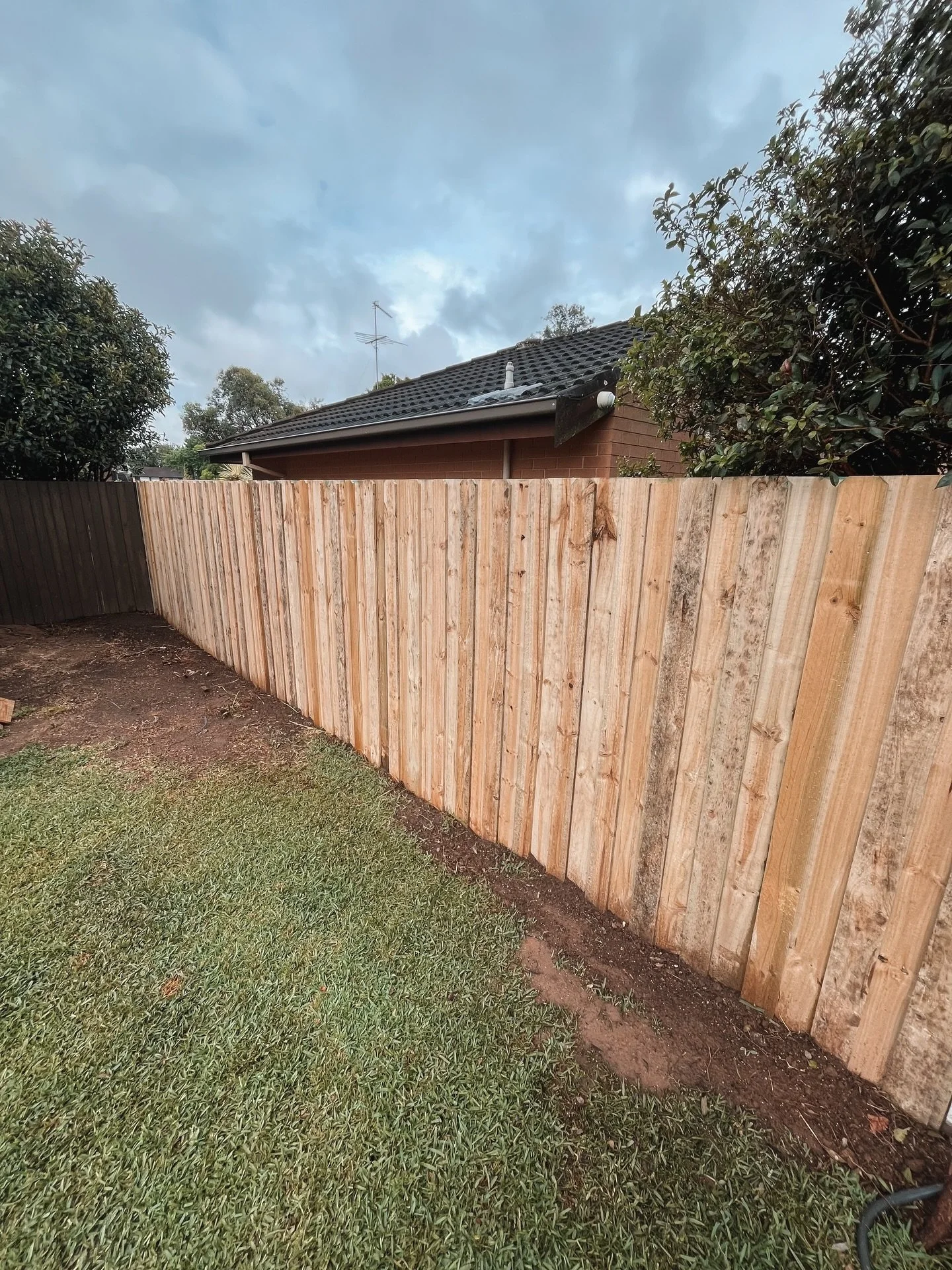 New timber fence ready for stain! Simple and cost effective change to freshen up this backyard 🏡 

 📞 Call Dean on 0409 245 268 to organise a free quote 📞
