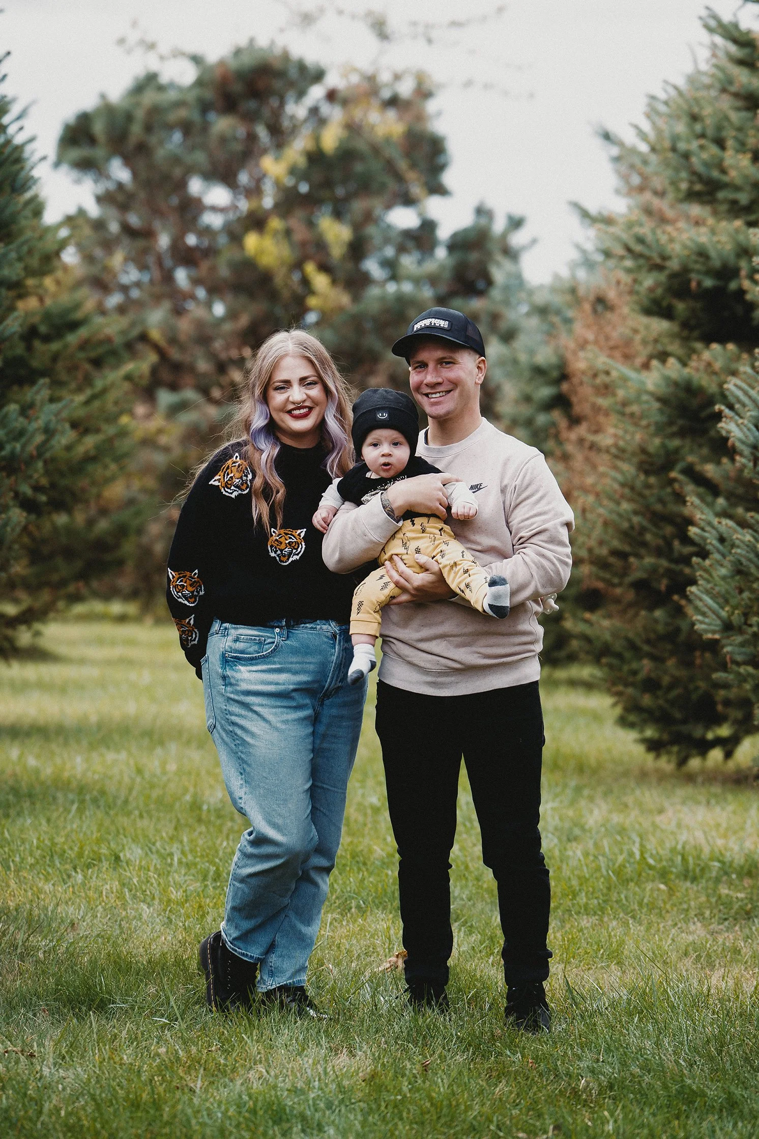 Carrie, Nick, and Silas