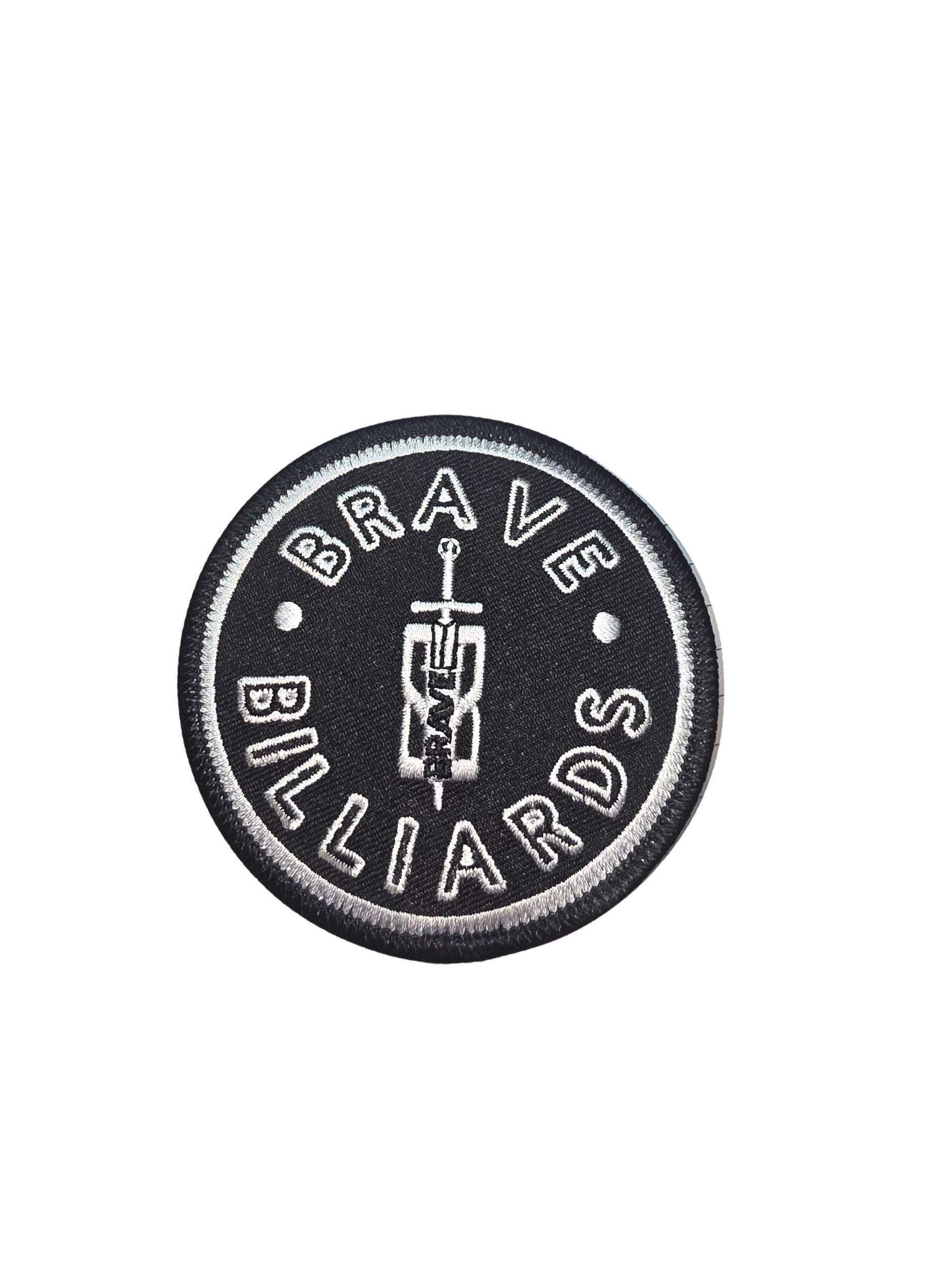 Brave Embroidered 3" Patch