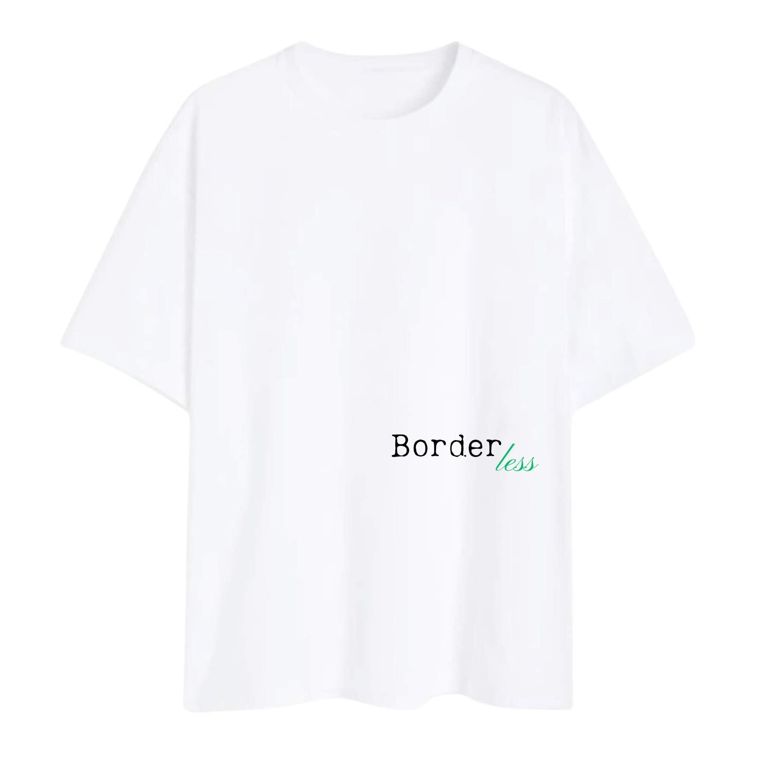 T-SHIRT OVERSIZE BORDERLESS