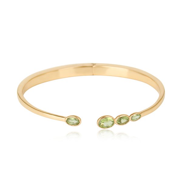 Inanna Peridot Cuff