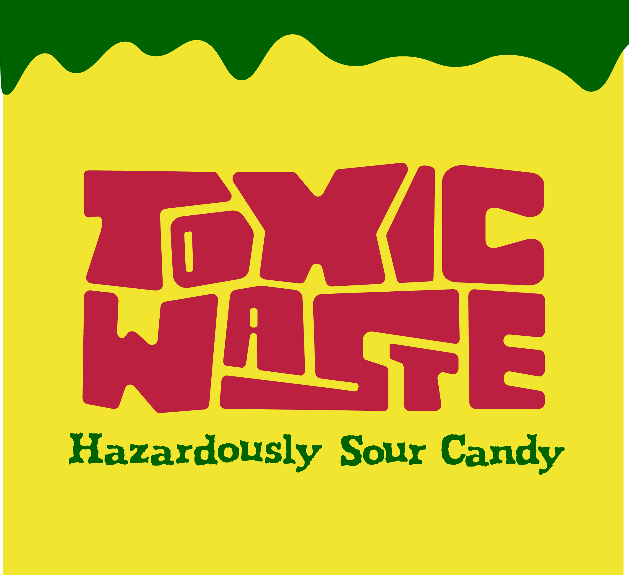 Toxic Waste Sour Candy Rebrand