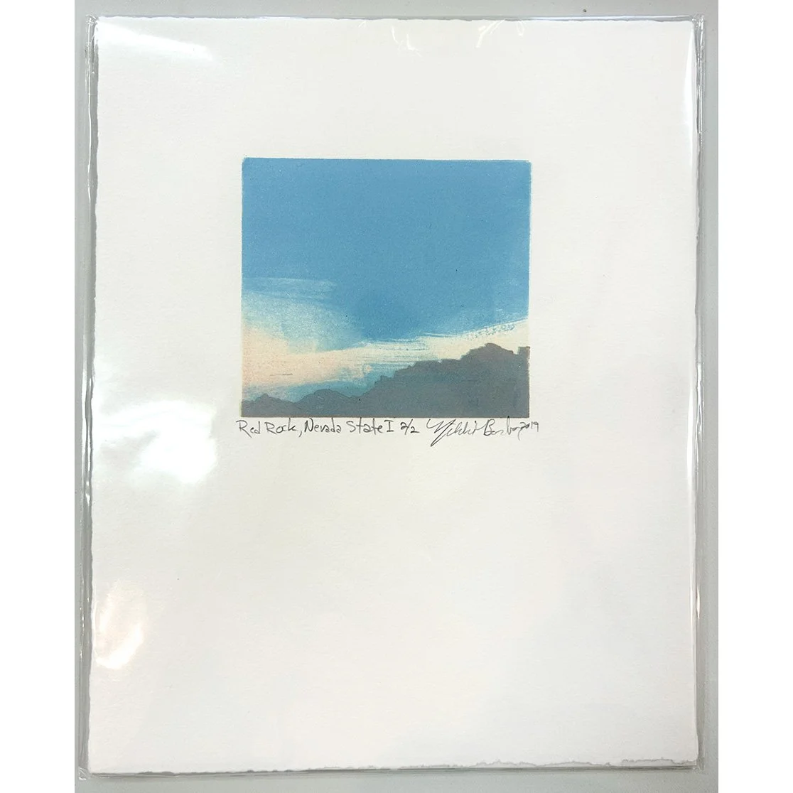Red Rock, Nevada state I_reduction woodcut_2019 web.jpg