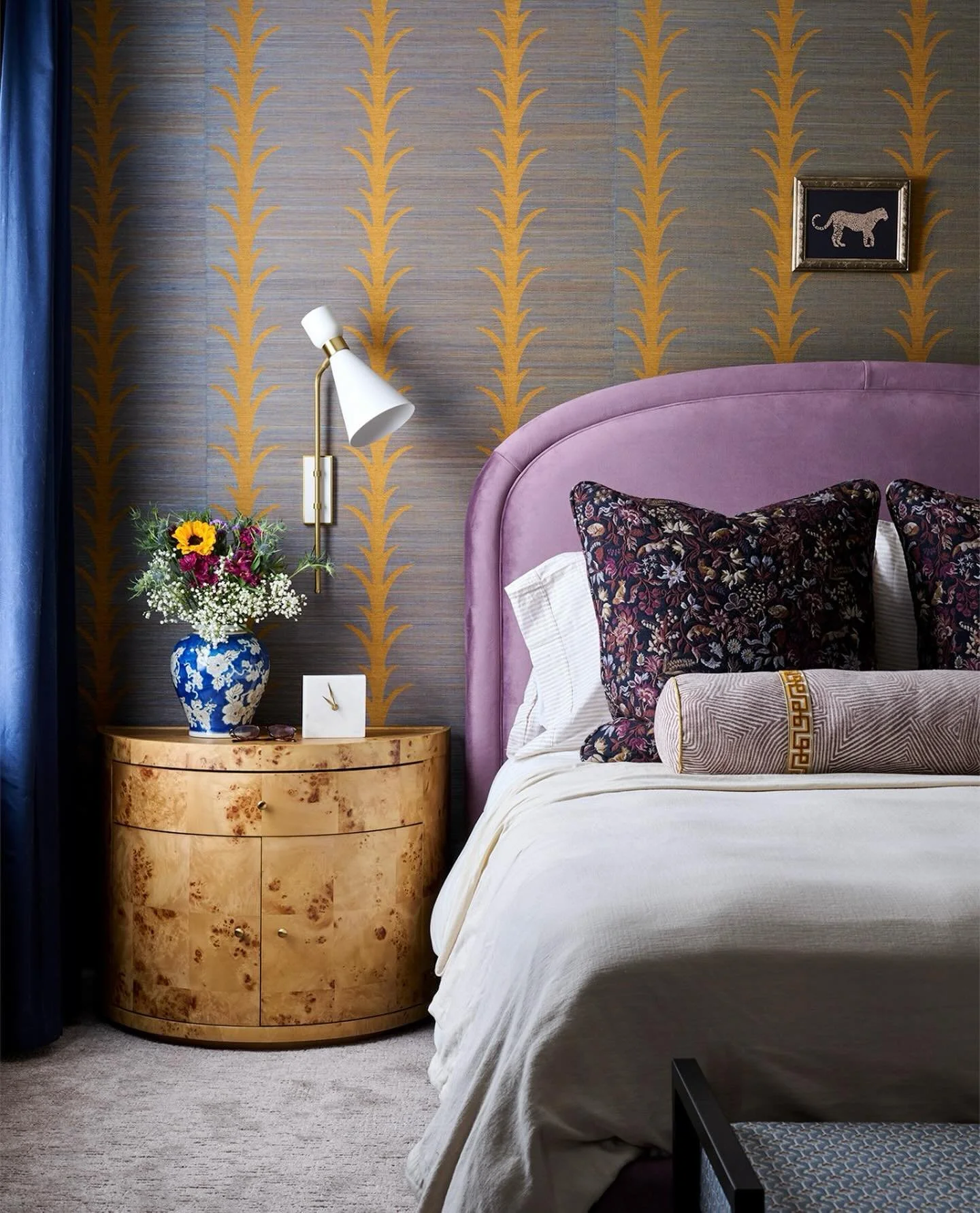 Perhaps it&rsquo;s the influence of the recent space mission, but I feel compelled to say that regarding this room, I went where no one (that I know of) has ever gone before. This Acanthus color way. Yes I just compared my designs to a space mission.