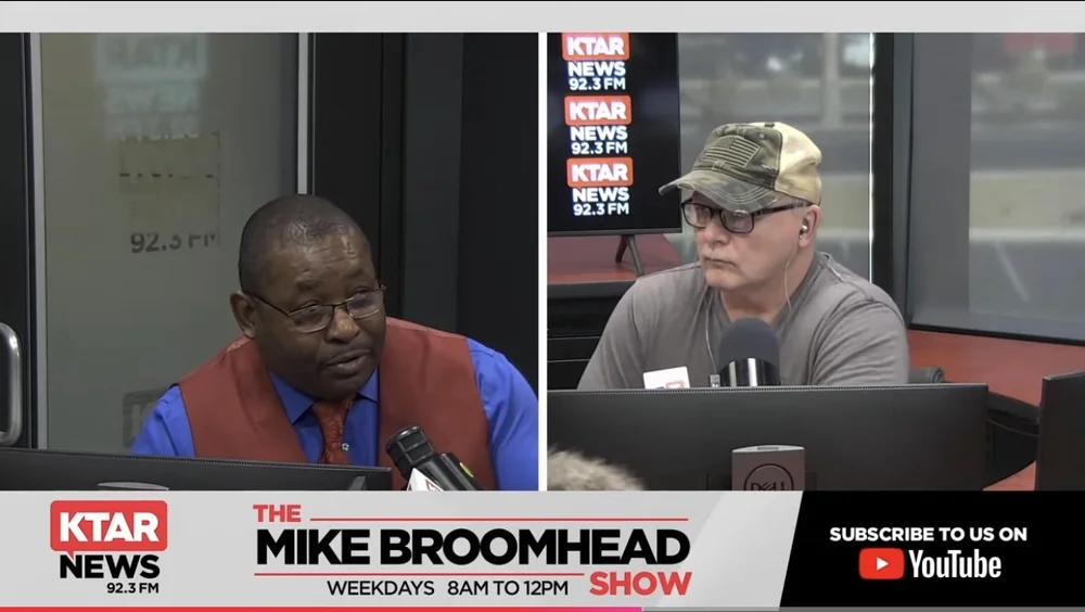 Dr. Neal appearing on KTAR News with Mike Broomhead