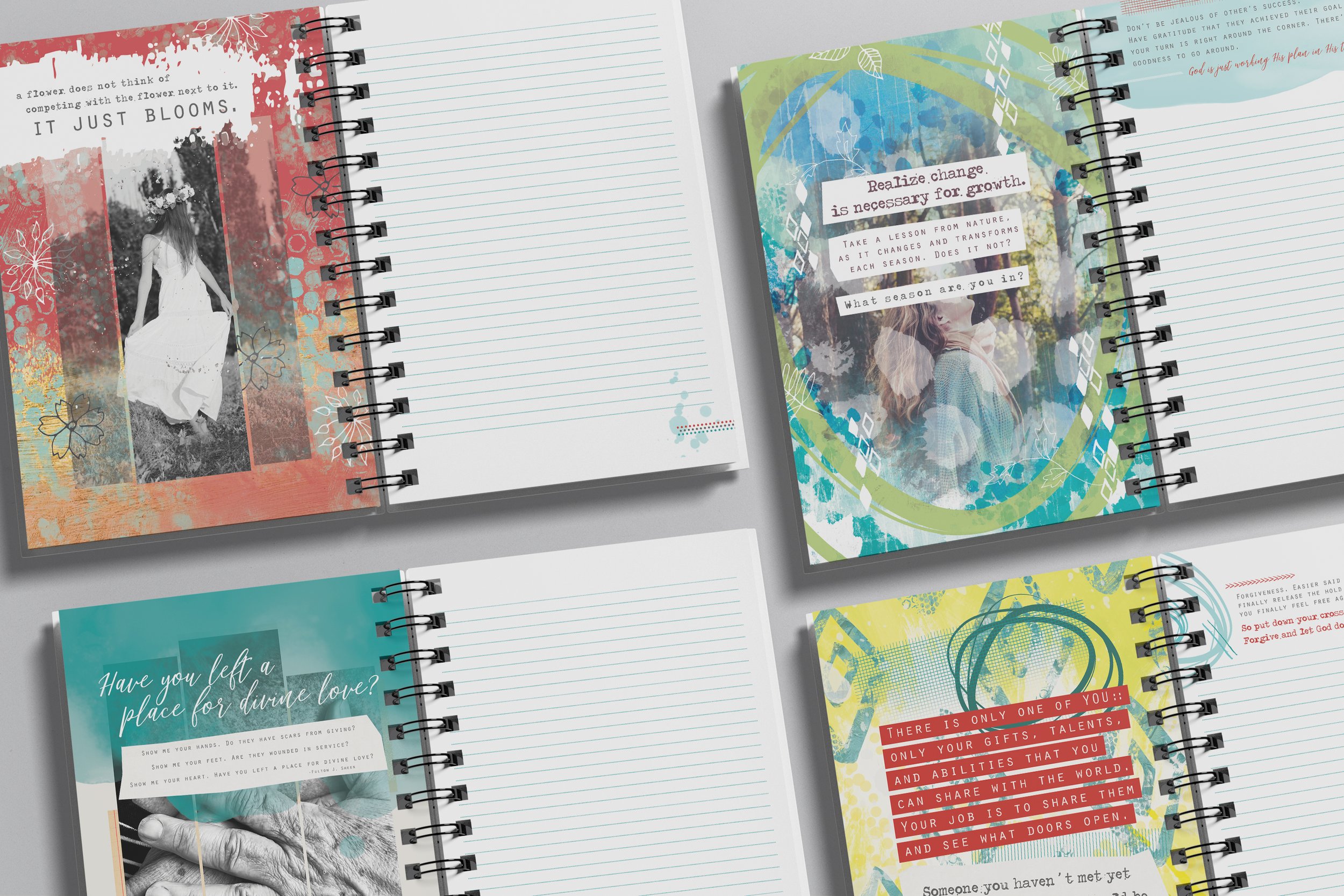 A sample of some of the inside pages