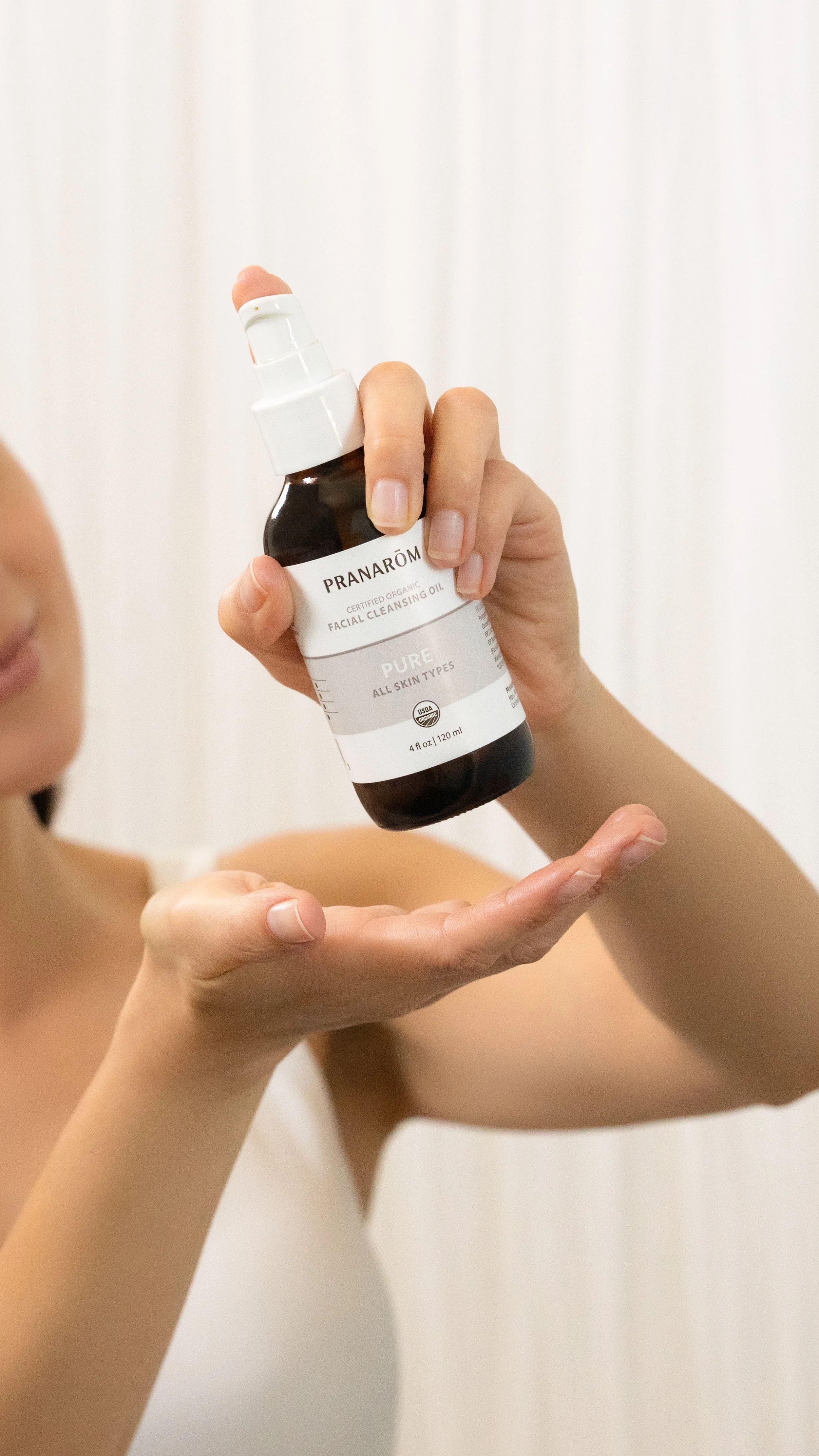 luxury product photographer, high end wellness skincare model product photography California, hand model