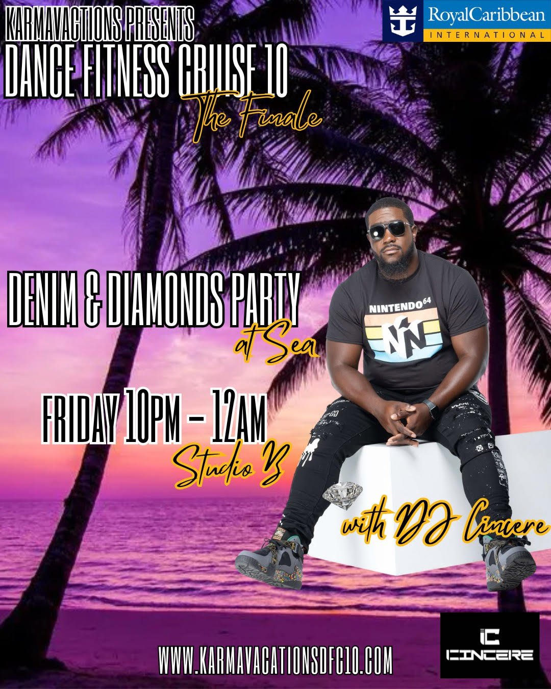 Karma Vacations Present: Dance Fitness Cruise 10 The Finale