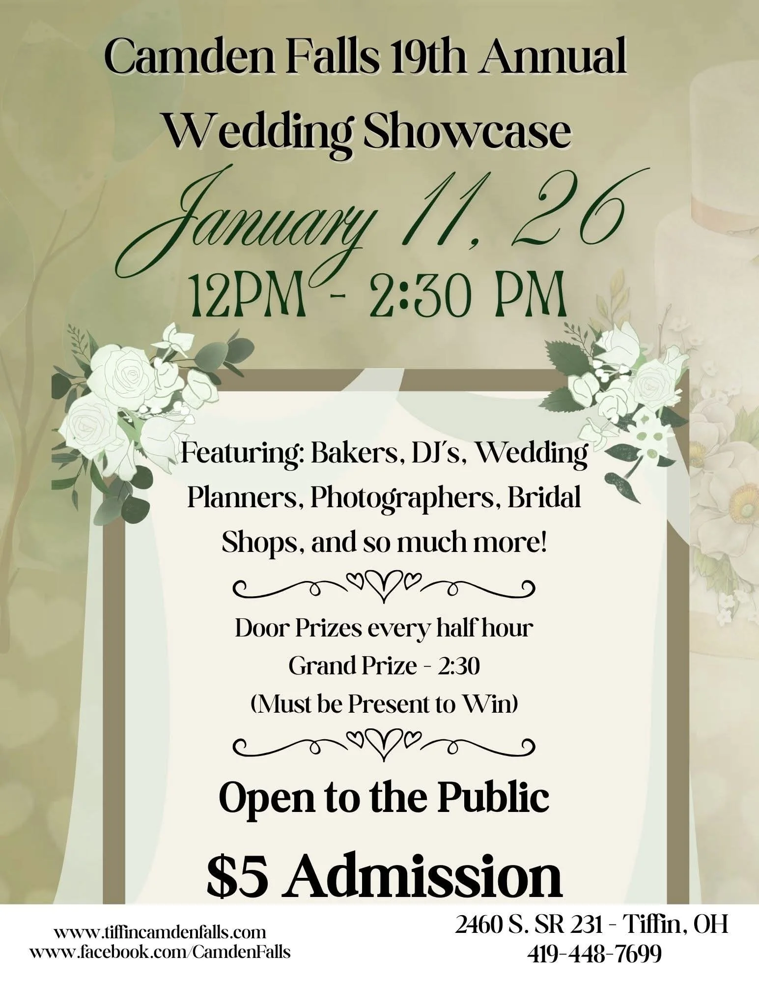 Camden Falls Bridal Show