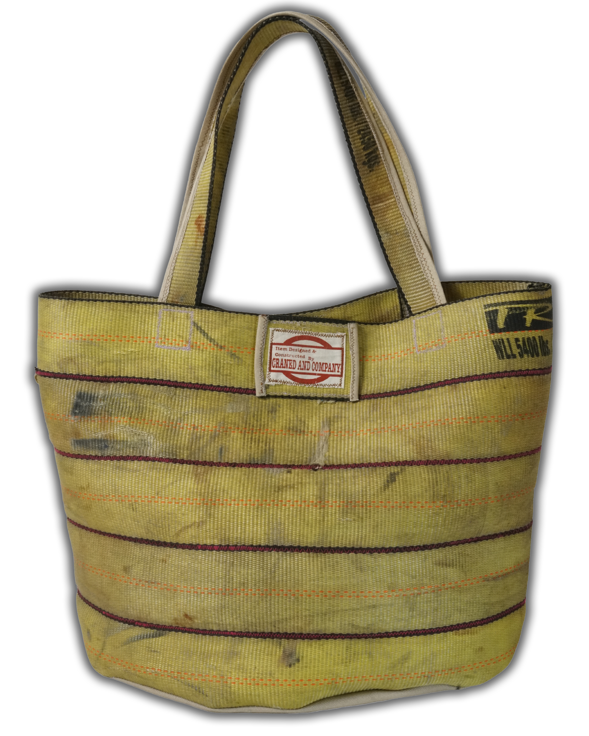 Truck Strap Tote Bag (Yellow) No.1