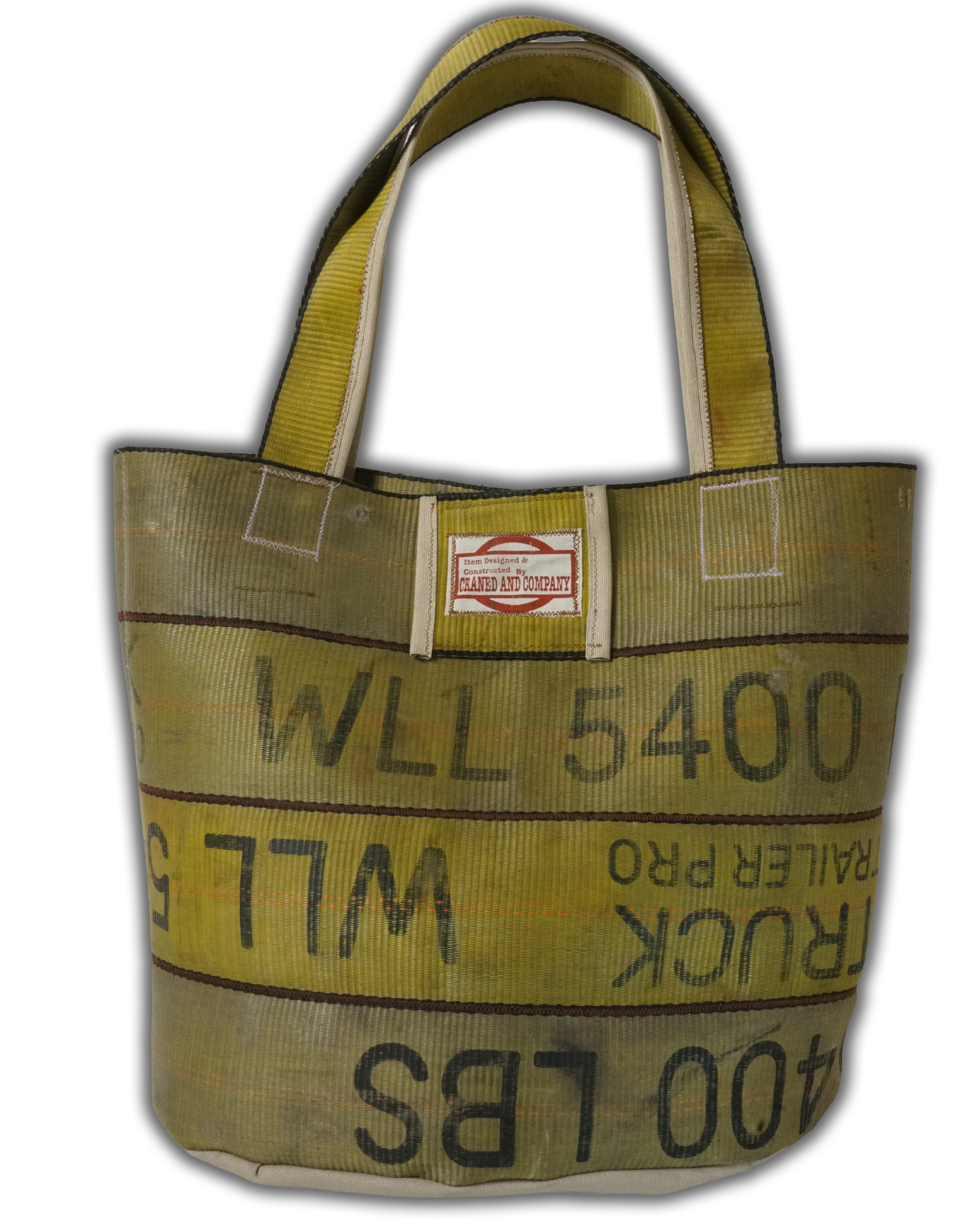 Truck Strap Tote Bag (Yellow) No.3