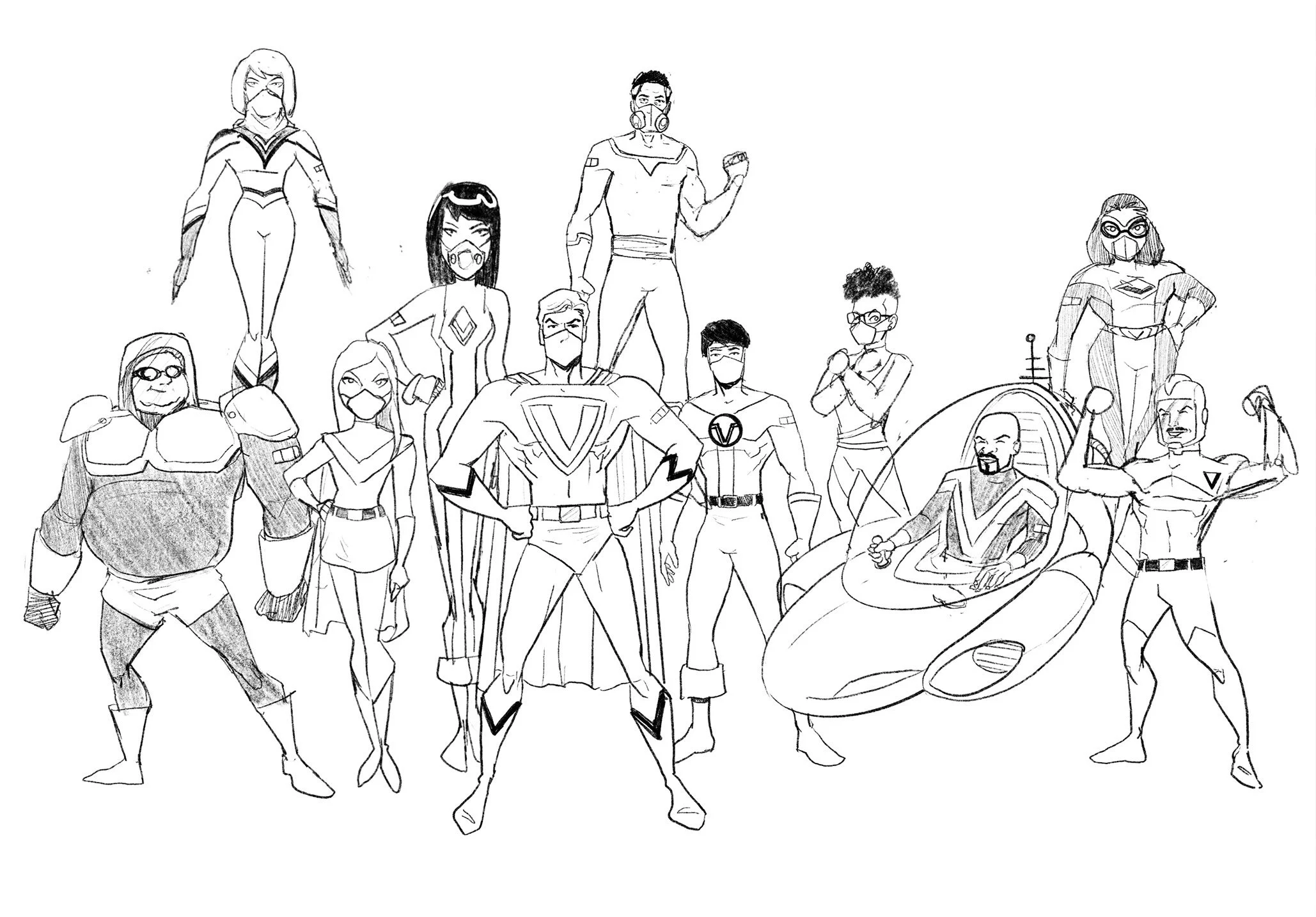 Original concept sketch