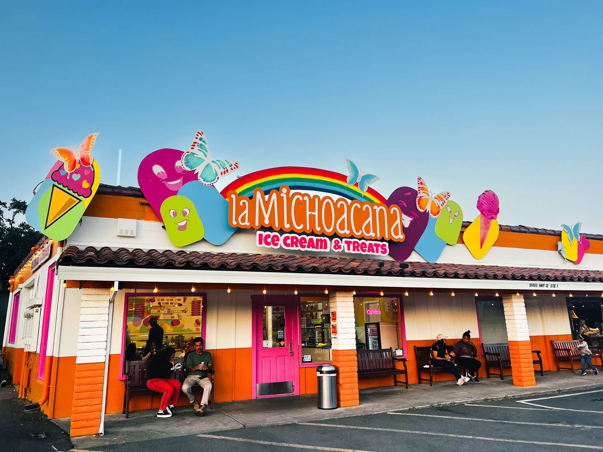 BPD designed exterior with Spring decorations