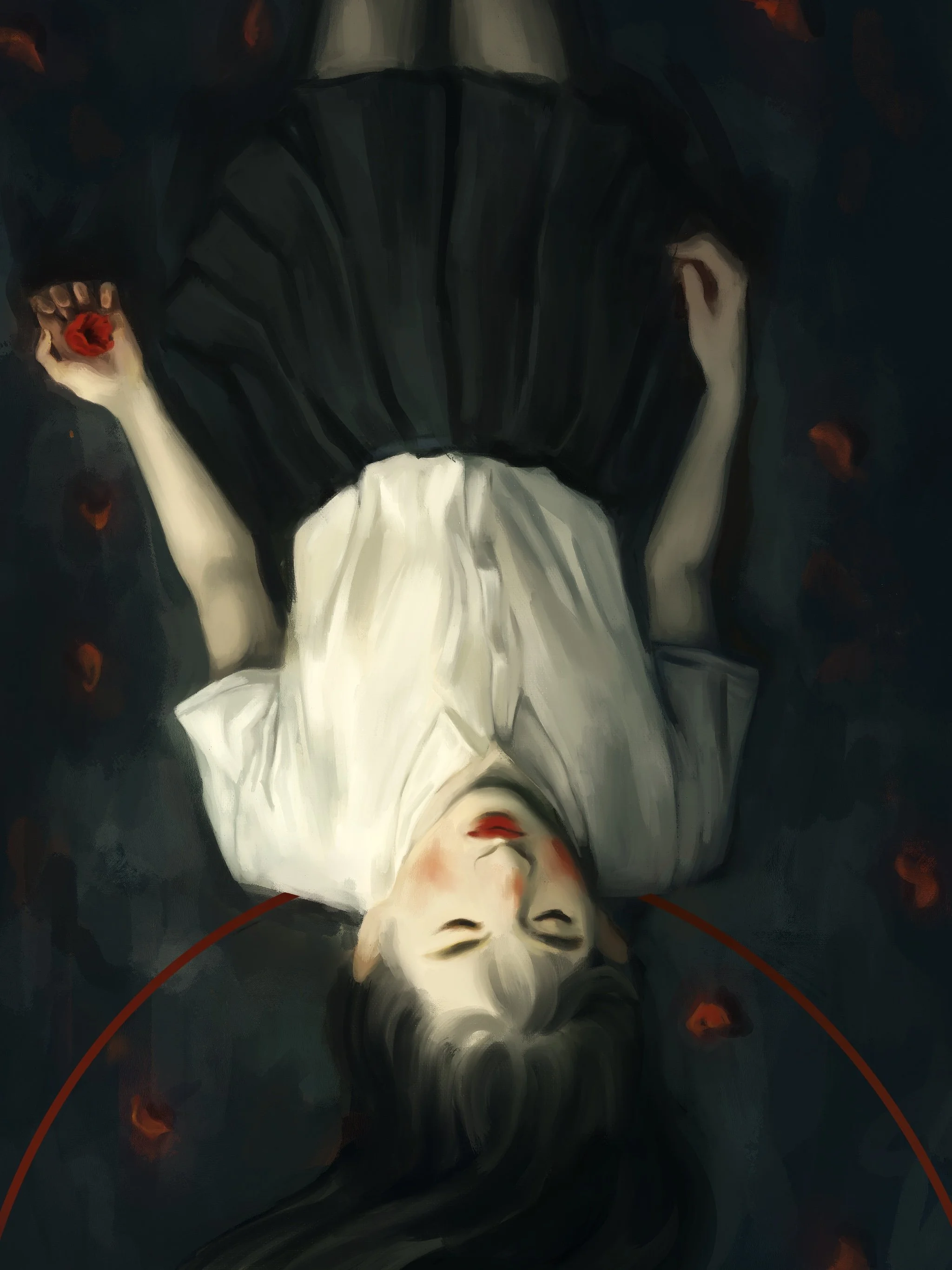 “Lamentation” (2025) - Procreate 