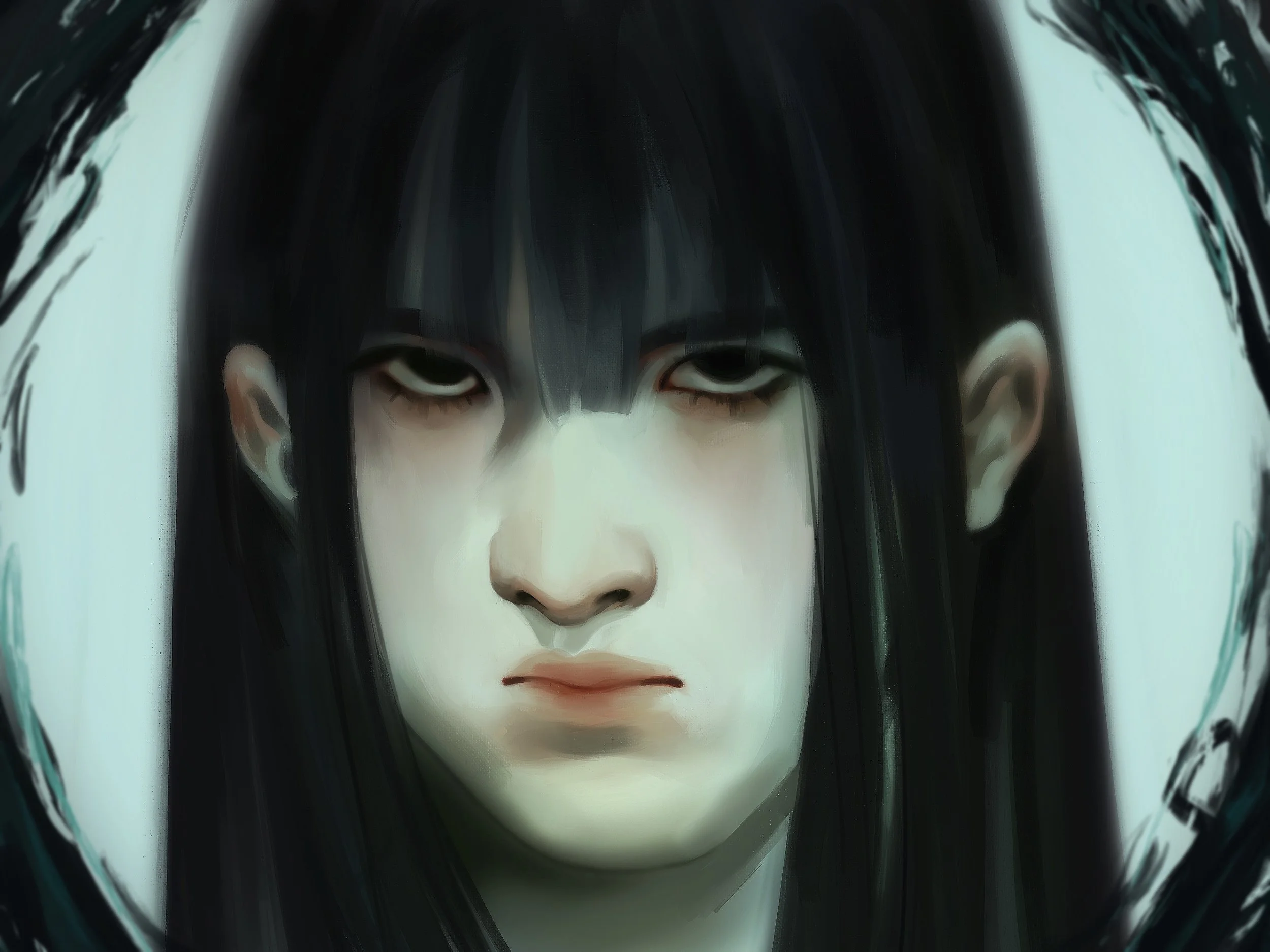 “A Singularity, An Enigma” (2025) - Procreate