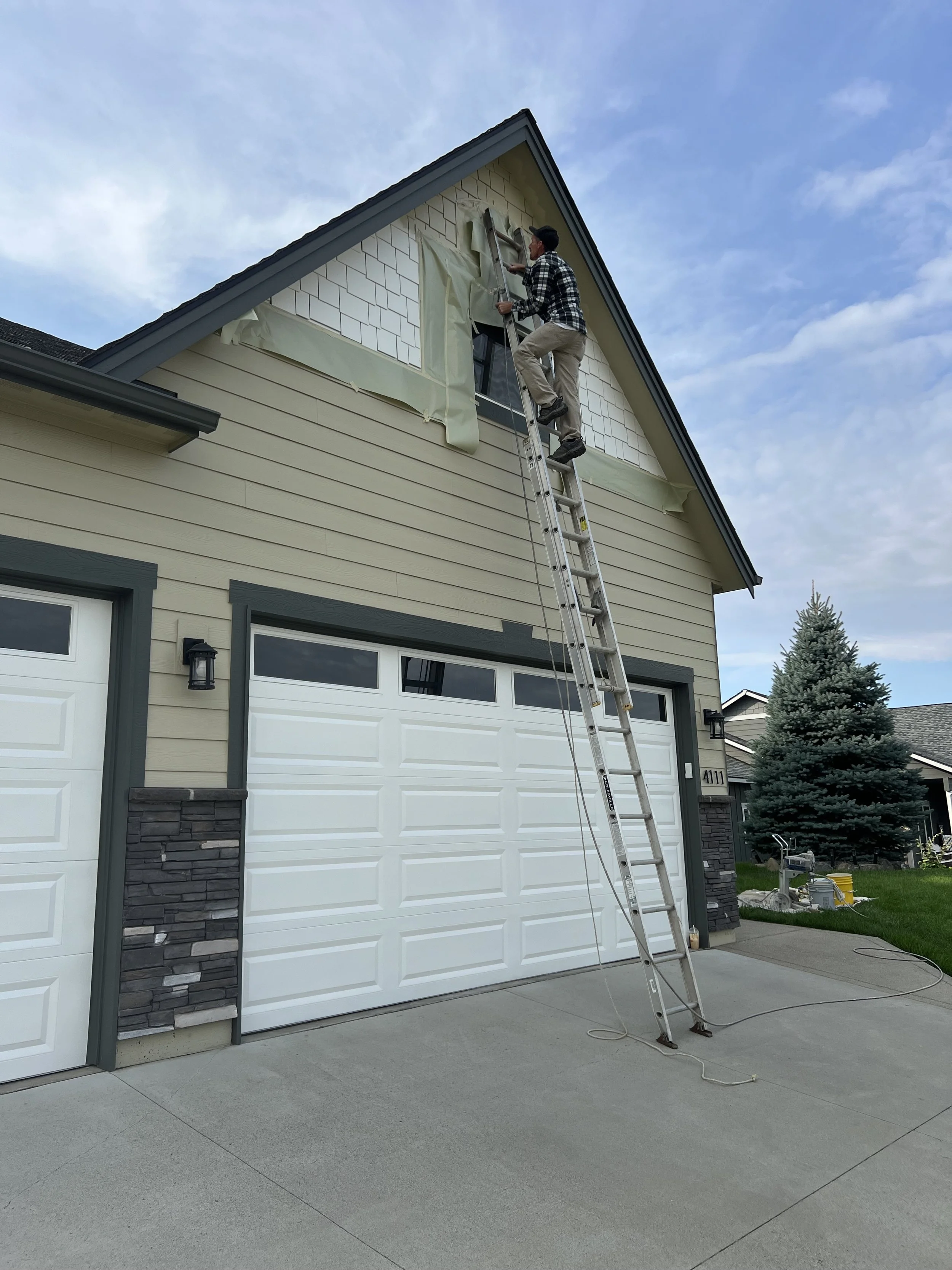 high-quality exterior house painting spokane