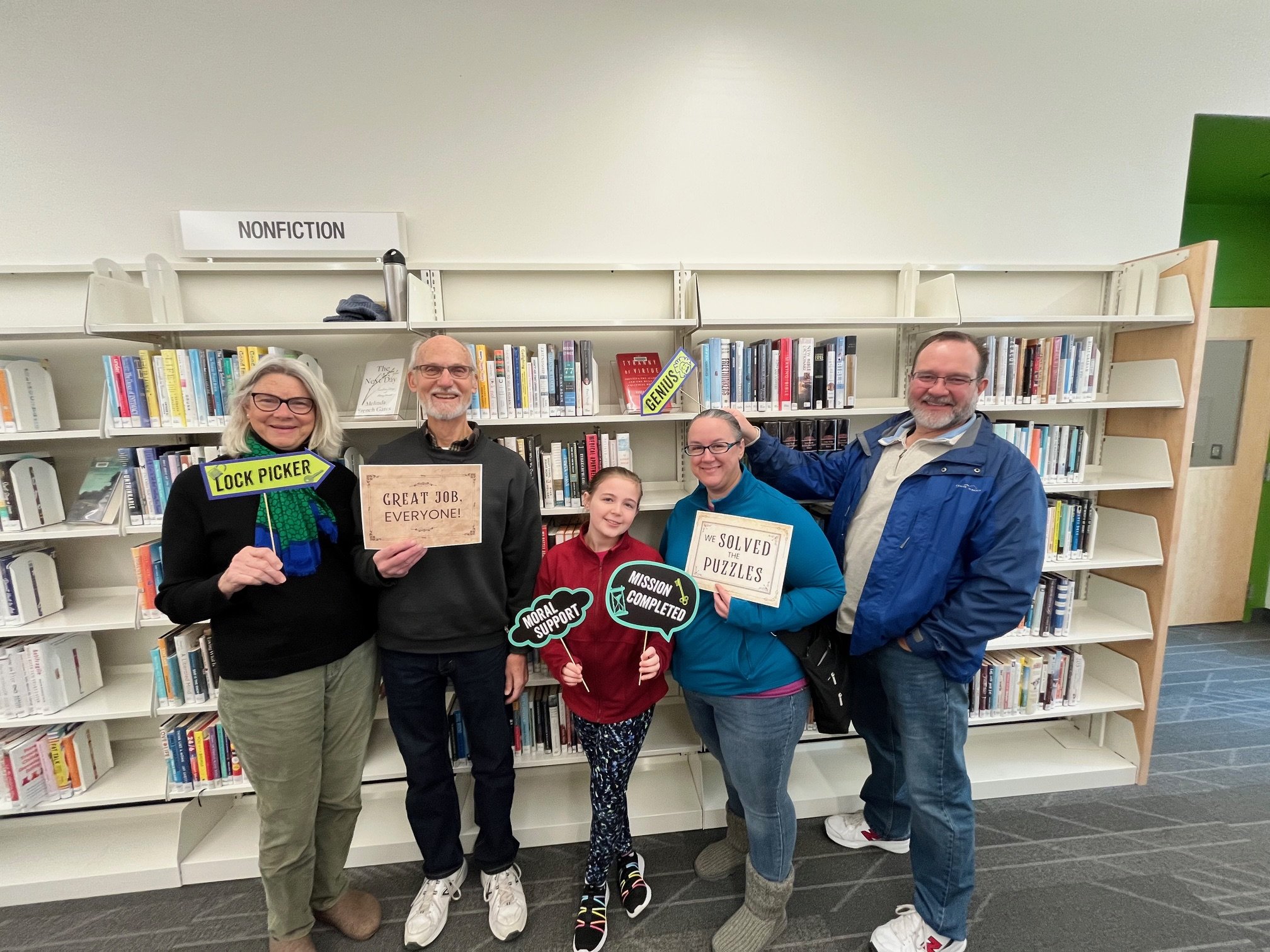 Participants of the MLK Escape room 2026.